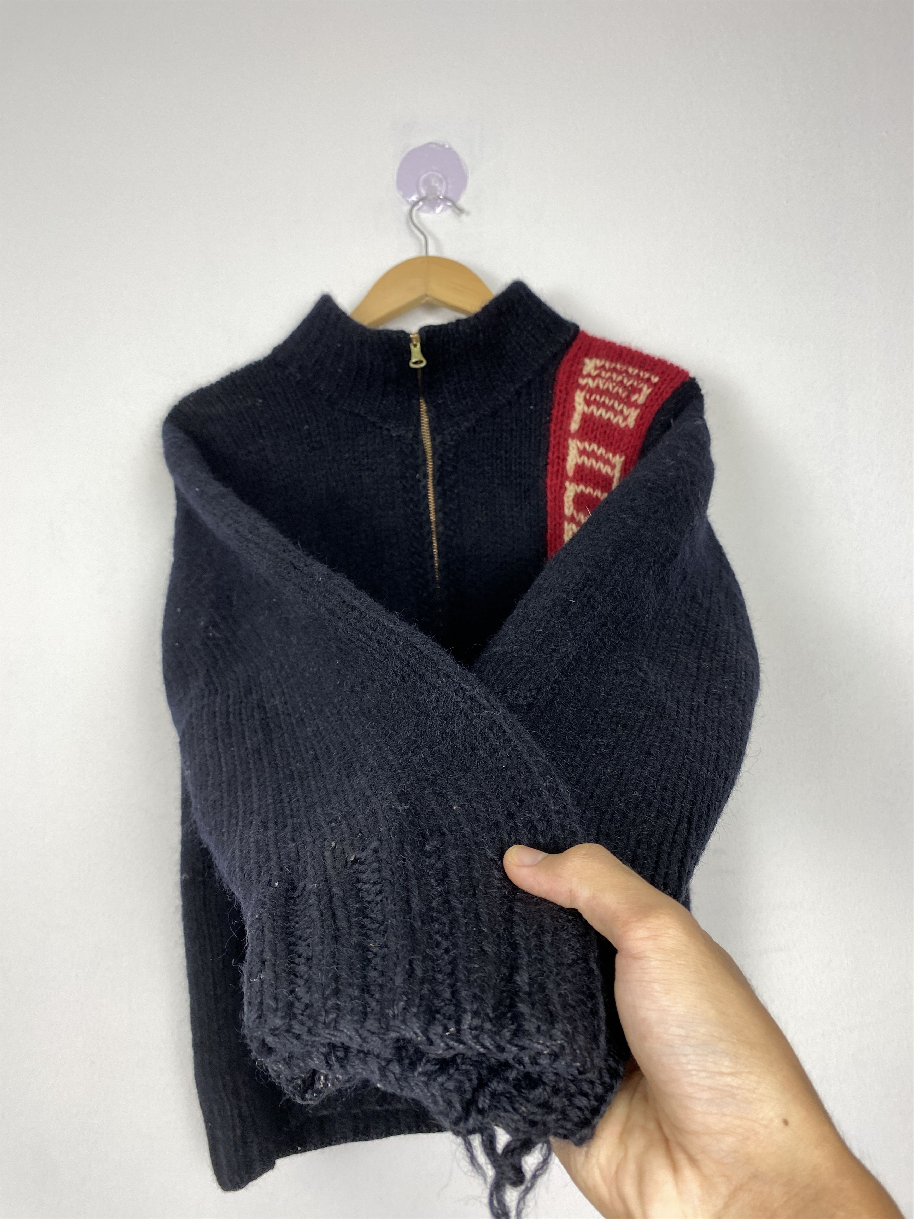Pherrow's Vintage Pherrows Knitwear Zip Up Jacket J1549 Size US M / EU 48-50 / 2 - 6 Thumbnail