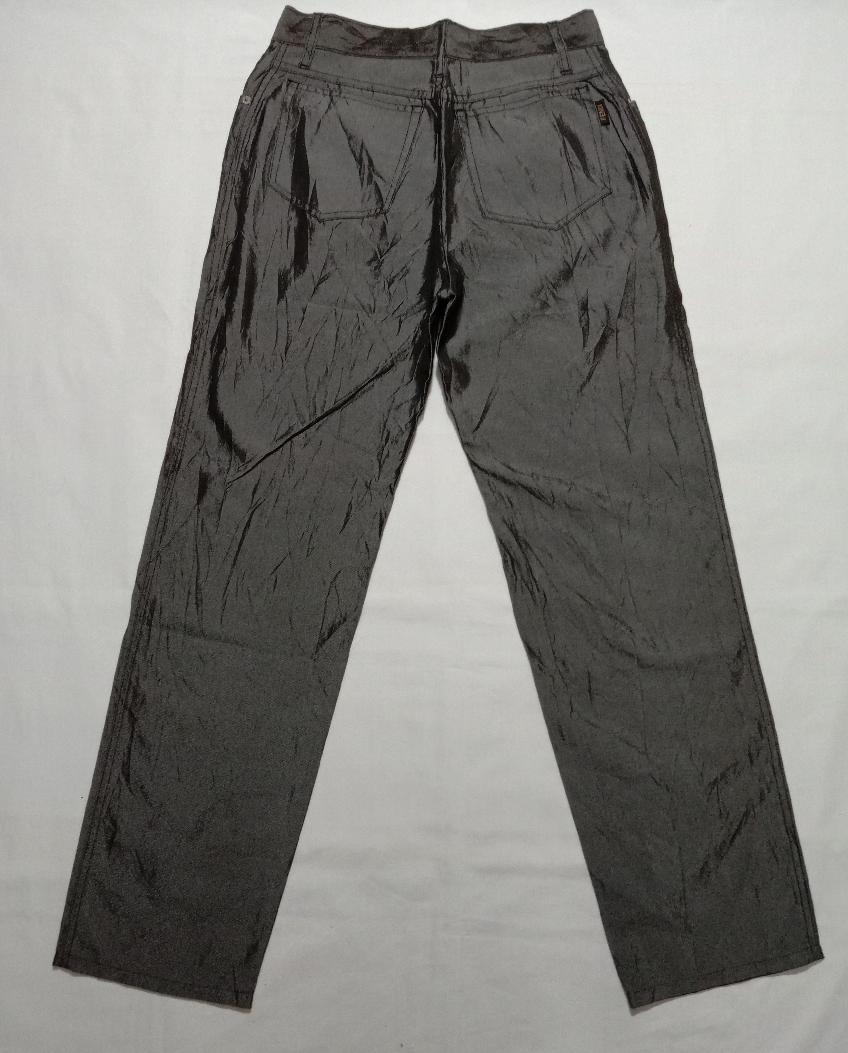 Fendi Fendi Glitter Gray Color Made In Italy Fits 26 27 Size 26" / US 2 / IT 38 - 7 Thumbnail
