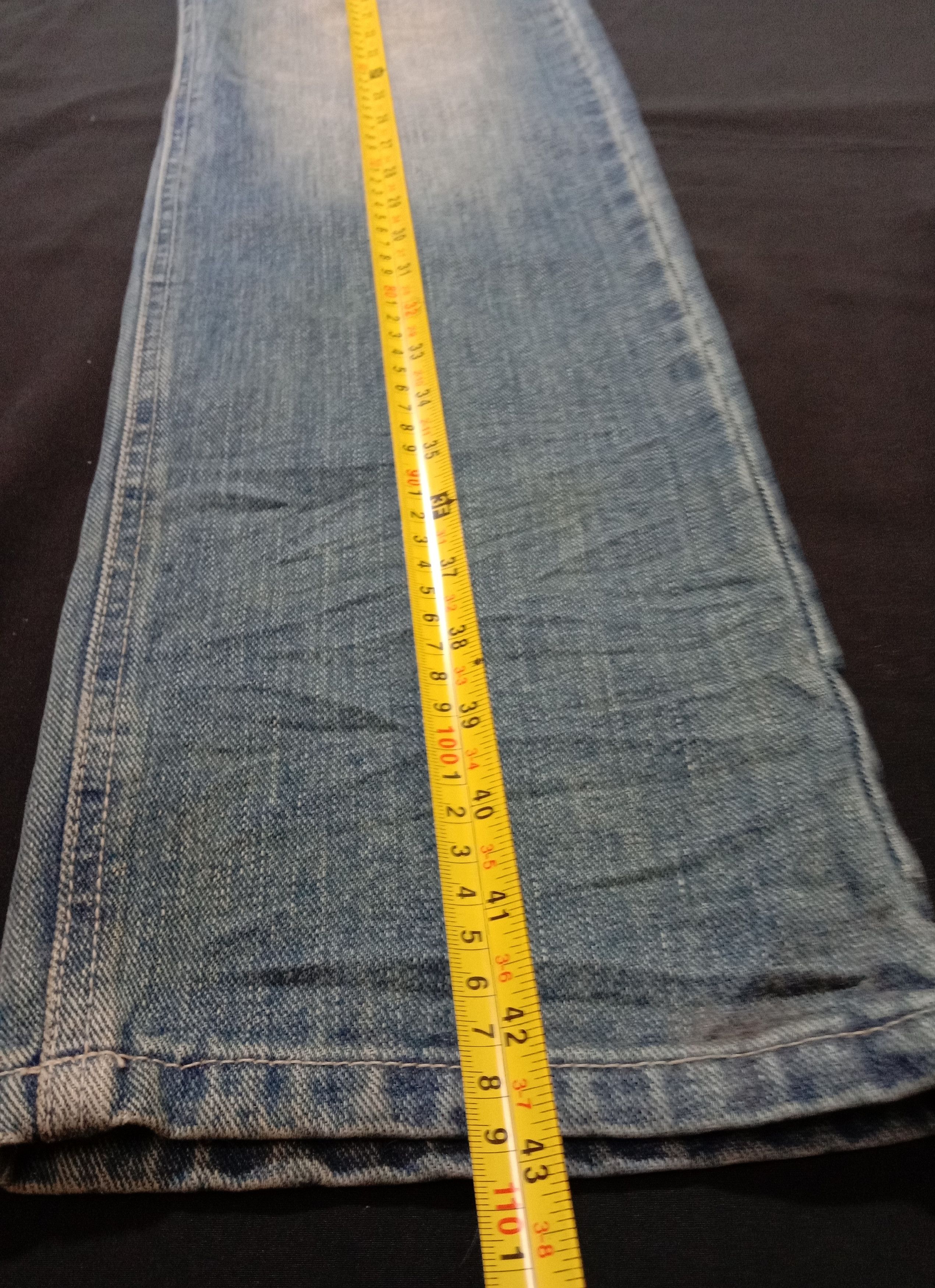 RBRSL Vintage Oxs Rubber Soul Distressed Denim Jeans Size US 32 / EU 48 - 7 Thumbnail
