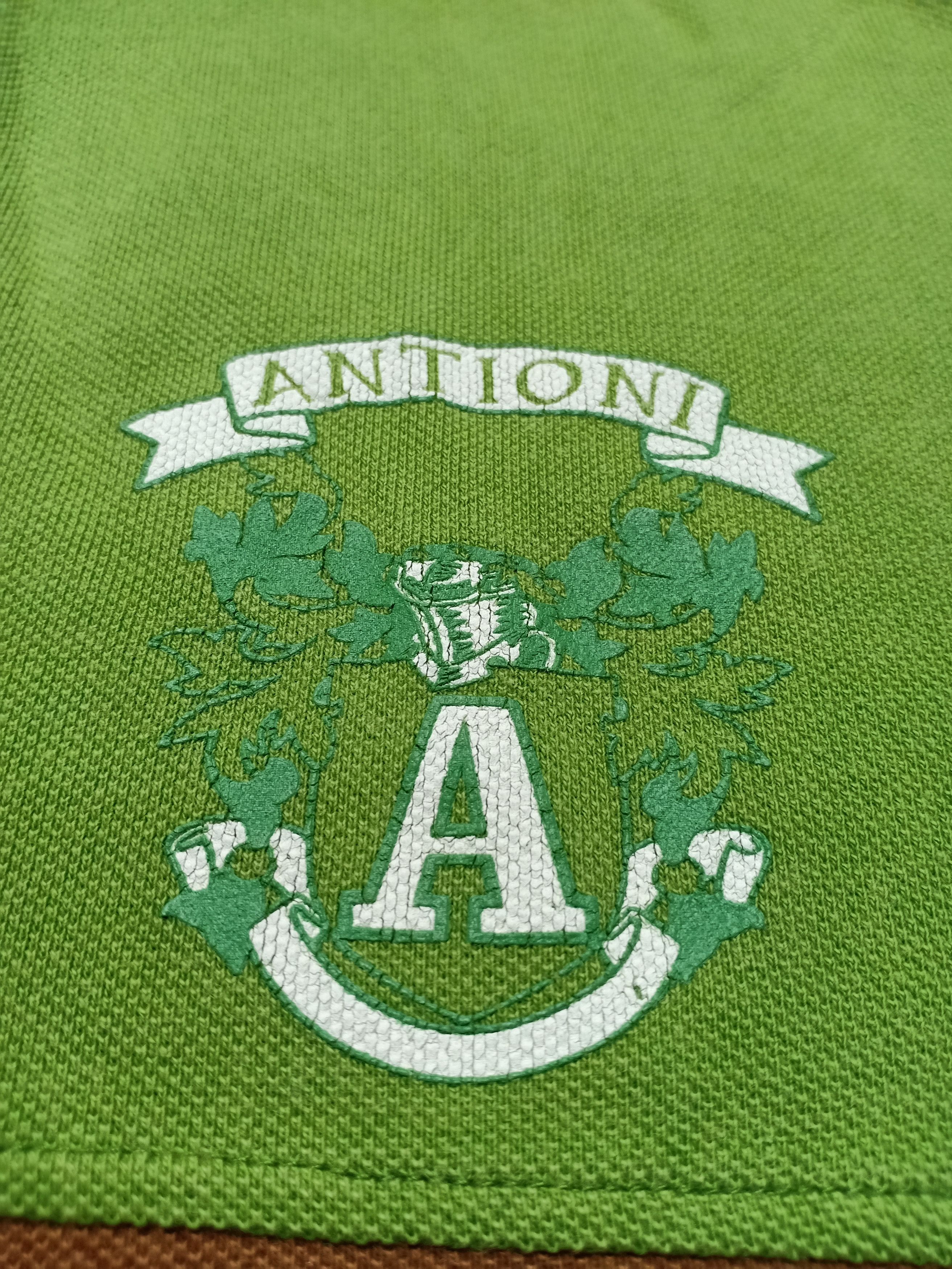 Vintage Vintage Antioni Polo Smart Casual Varsity College Tee Size US M / EU 48-50 / 2 - 4 Thumbnail