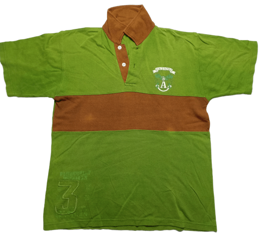 Vintage Vintage Antioni Polo Smart Casual Varsity College Tee Size US M / EU 48-50 / 2 - 1 Thumbnail
