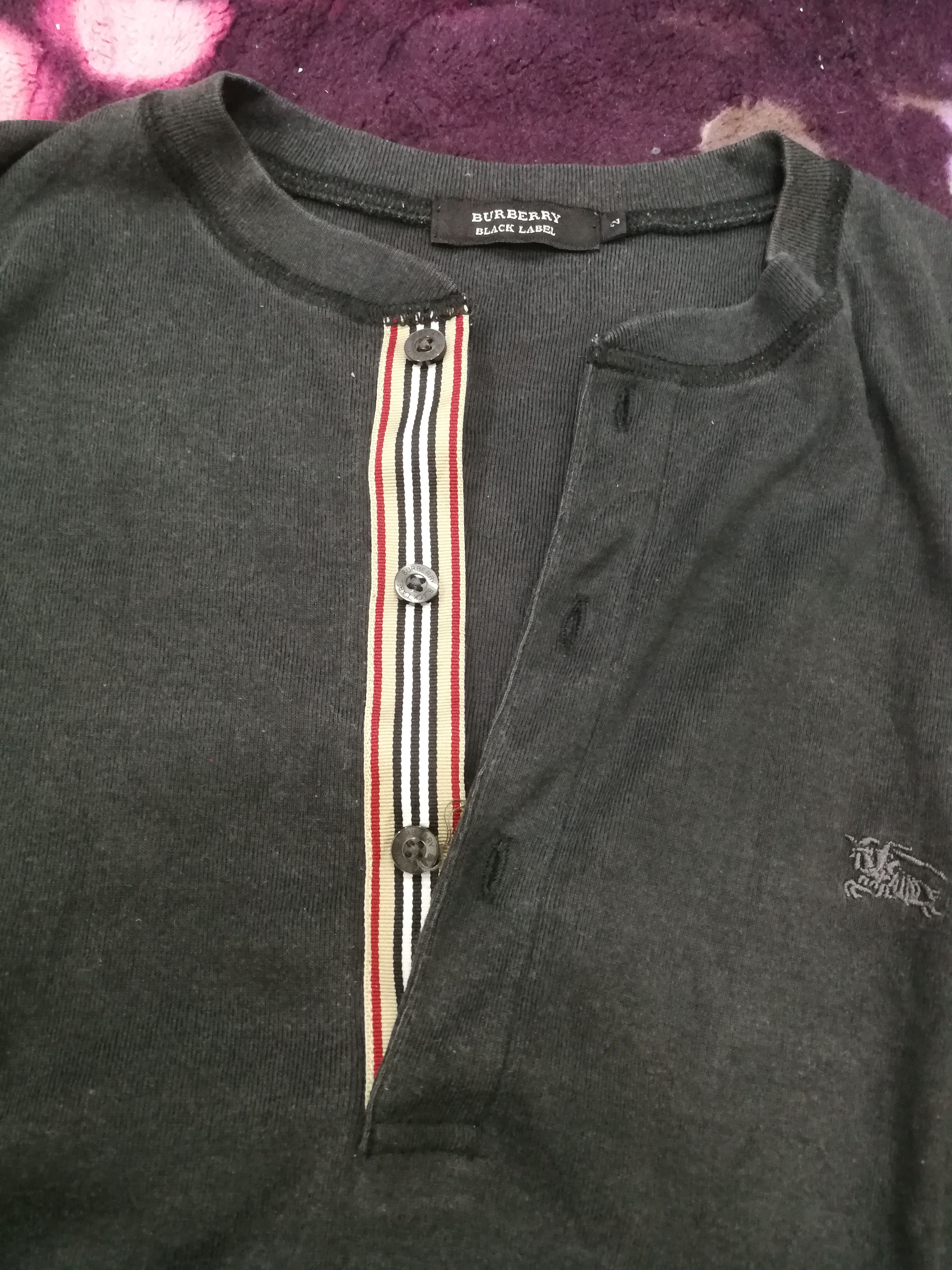 Burberry Burberry Black label Luxury embroidery Logo Size US S / EU 44-46 / 1 - 10 Thumbnail