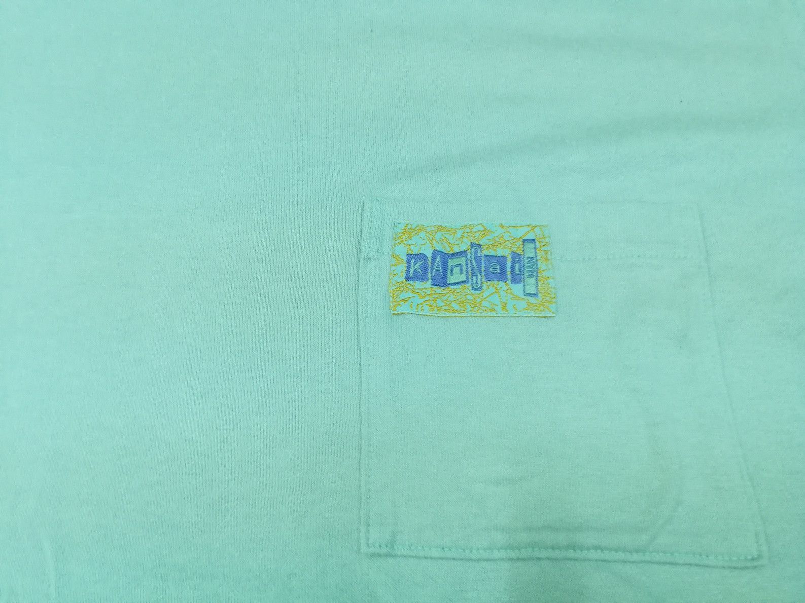 Kansai Yamamoto Vintage KANSAIMAN Pocket Tee T Shirt Japan Fits L XL Size US XL / EU 56 / 4 - 4 Thumbnail