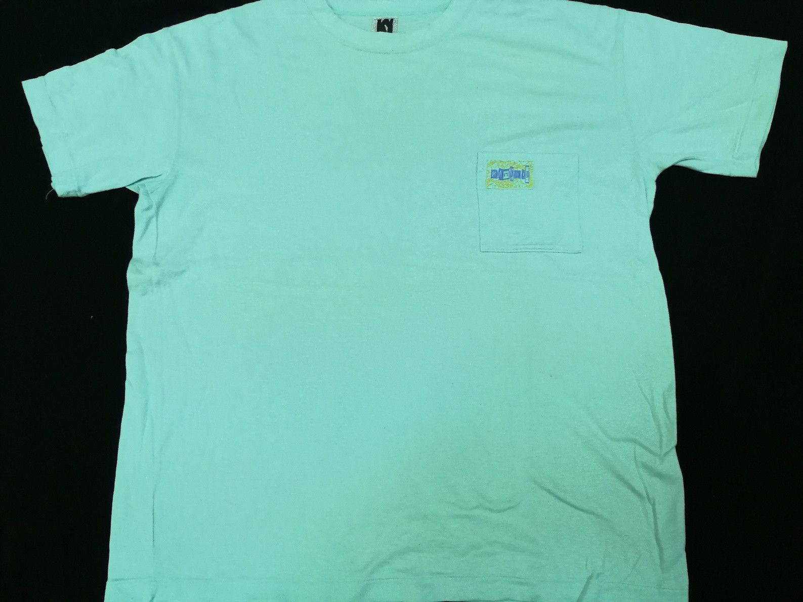 Kansai Yamamoto Vintage KANSAIMAN Pocket Tee T Shirt Japan Fits L XL Size US XL / EU 56 / 4 - 1 Thumbnail