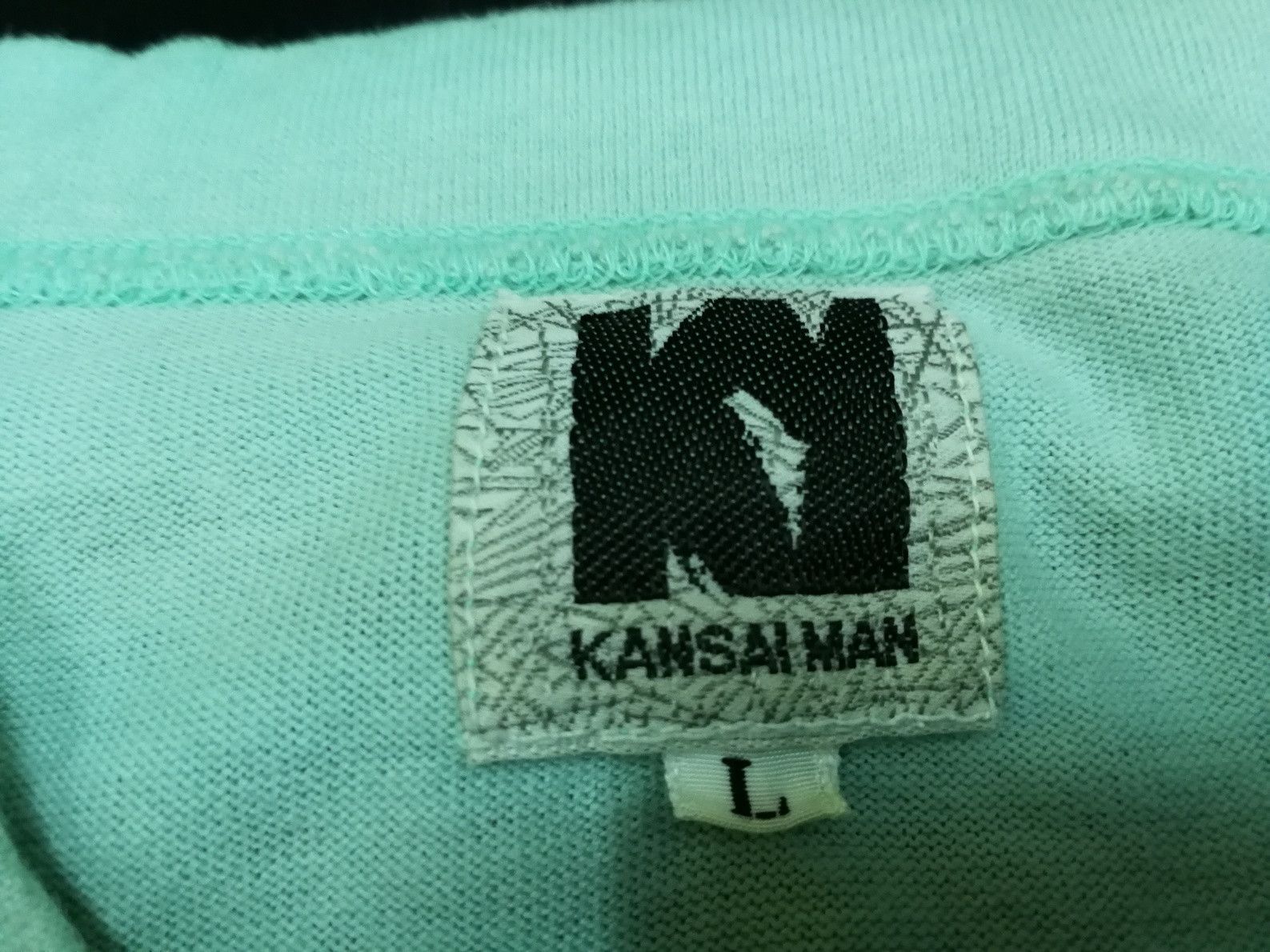 Kansai Yamamoto Vintage KANSAIMAN Pocket Tee T Shirt Japan Fits L XL Size US XL / EU 56 / 4 - 2 Thumbnail