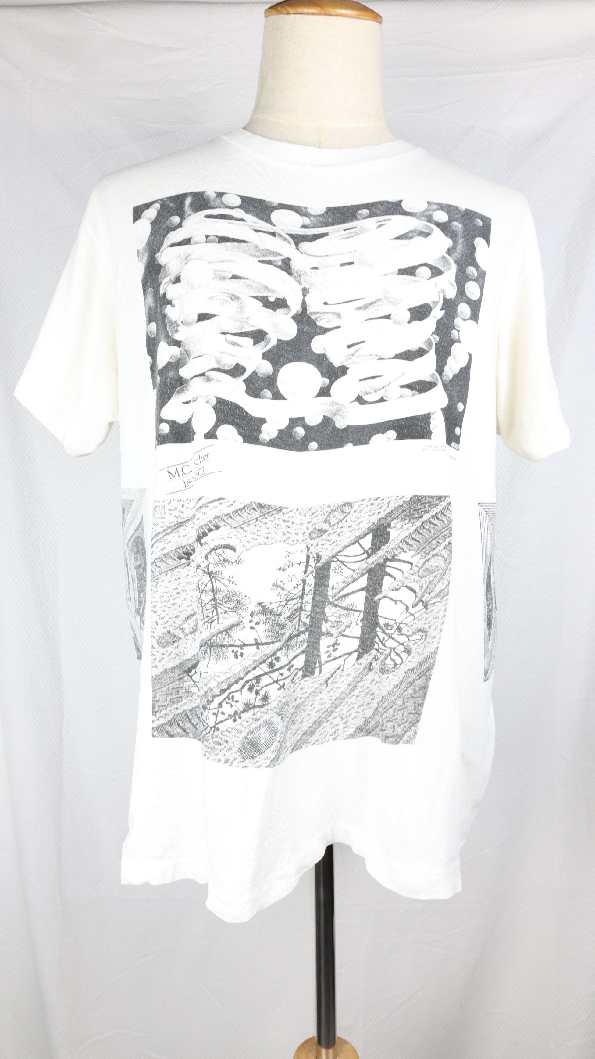 90'S M.C ESCHER HEIRS CORDON ART BAARN HOLLAND SHIRT