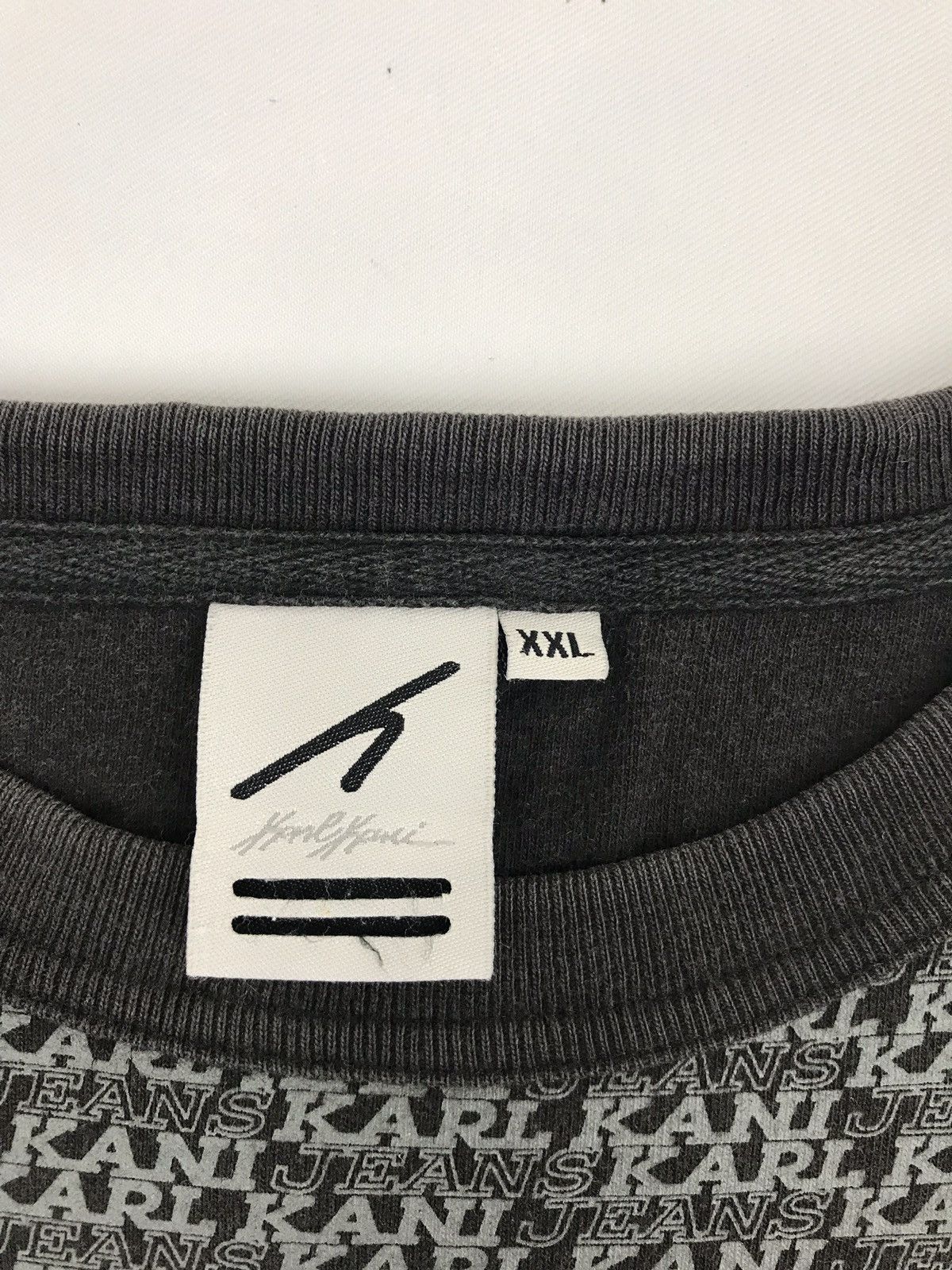 Japanese Brand Karl Kani Jeans All Over Printed Tee Big Size Size US XL / EU 56 / 4 - 4 Thumbnail