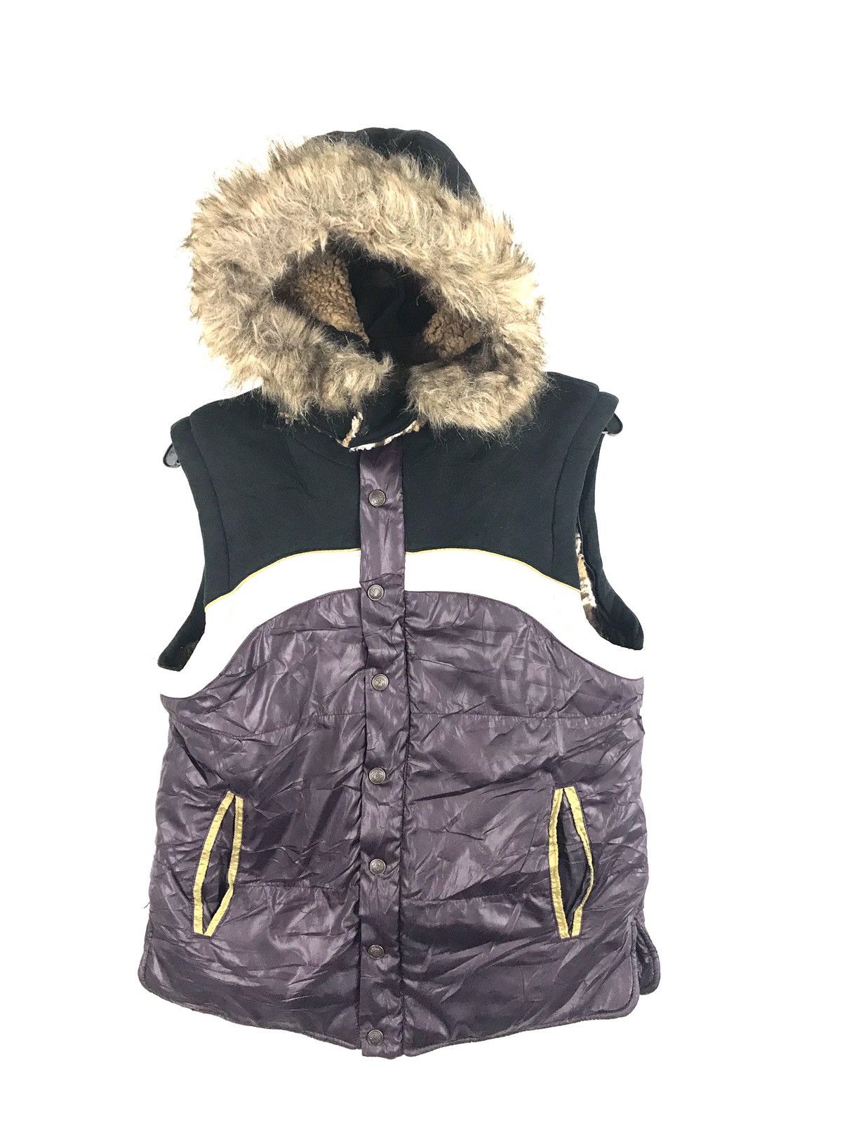 Japanese Brand Gumu International Wear Vest Winter Jacket Puffer Padded Size M / US 6-8 / IT 42-44 - 1 Thumbnail