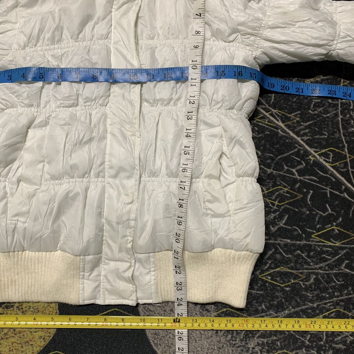If Six Was Nine ✨Y2k Colza Strechy Down Jacket Detachable Fur Hoodie Size M / US 6-8 / IT 42-44 - 5 Thumbnail