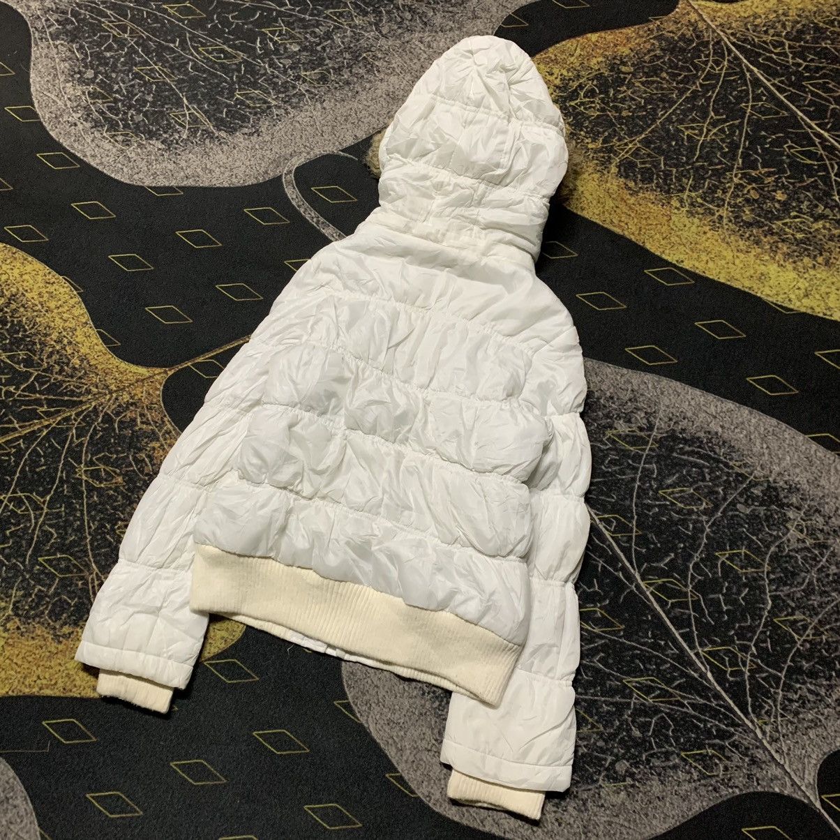 If Six Was Nine ✨Y2k Colza Strechy Down Jacket Detachable Fur Hoodie Size M / US 6-8 / IT 42-44 - 13 Thumbnail