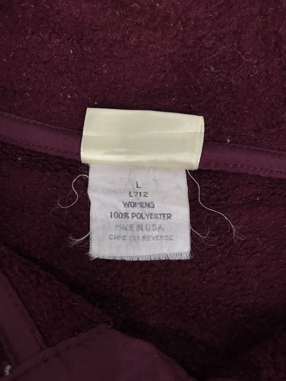 L.L. Bean Vintage 90s L.L Beans USA Freeport Maine Fleece Jacket Size US L / EU 52-54 / 3 - 4 Thumbnail