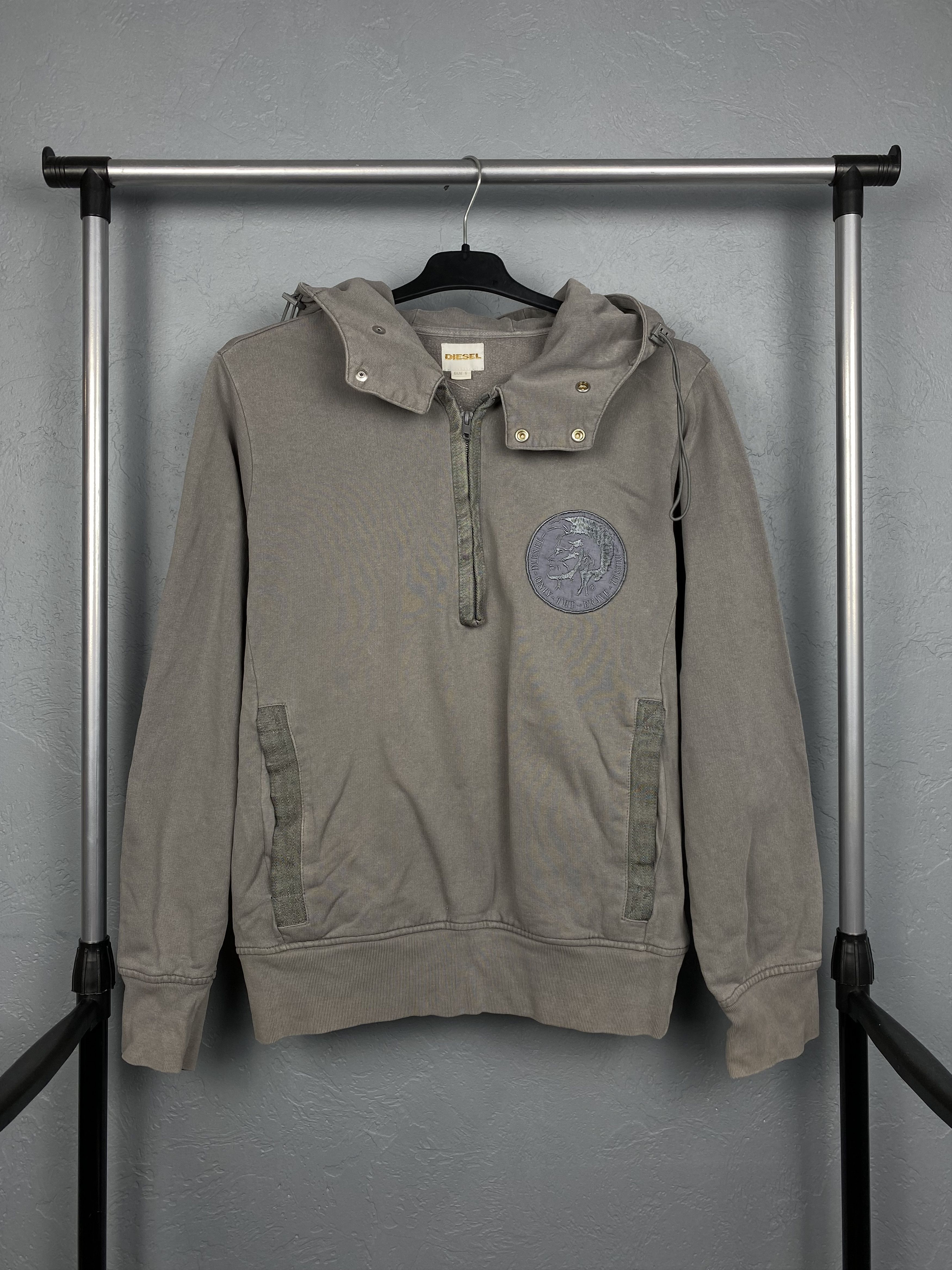 Diesel Diesel Vintage Mens Hoodie Y2K Size US S / EU 44-46 / 1 - 1 Thumbnail