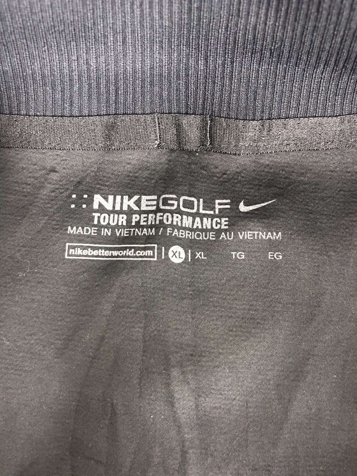 Nike Nike Golf Tour Performance Zipper Jacket Unisex Size US L / EU 52-54 / 3 - 3 Thumbnail