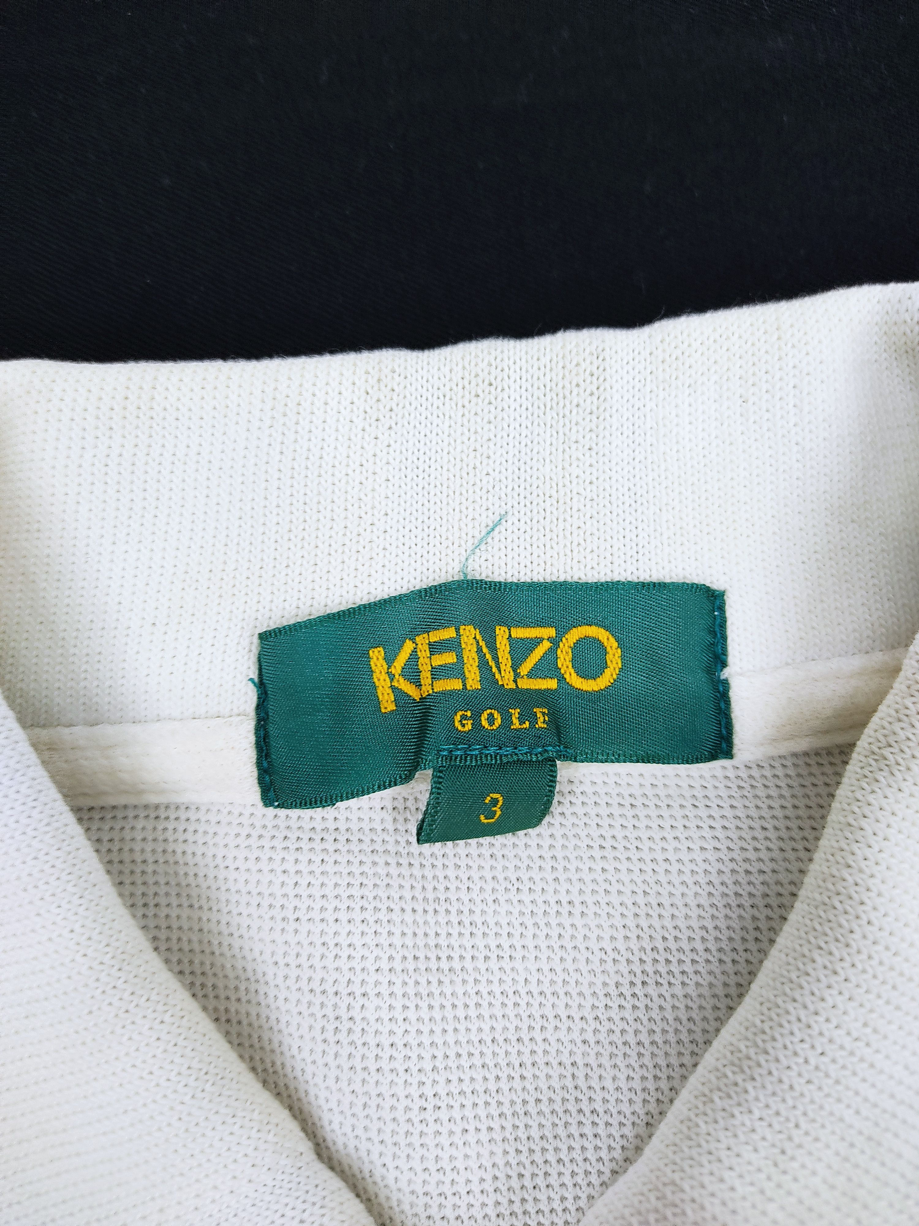Designer Kenzo Golf Polo Pocket Casual Tee Size M/L Size US M / EU 48-50 / 2 - 3 Thumbnail