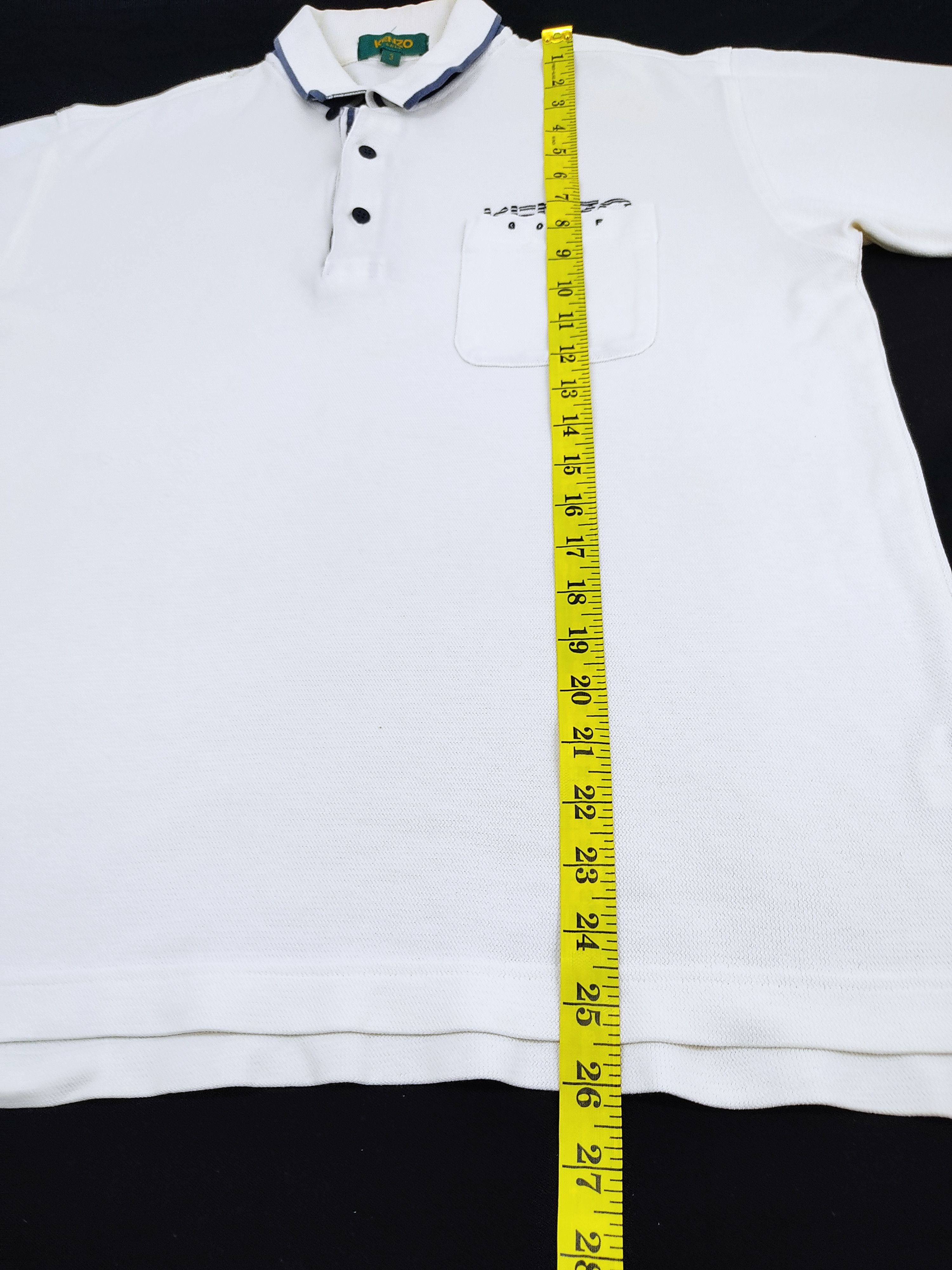Designer Kenzo Golf Polo Pocket Casual Tee Size M/L Size US M / EU 48-50 / 2 - 5 Thumbnail