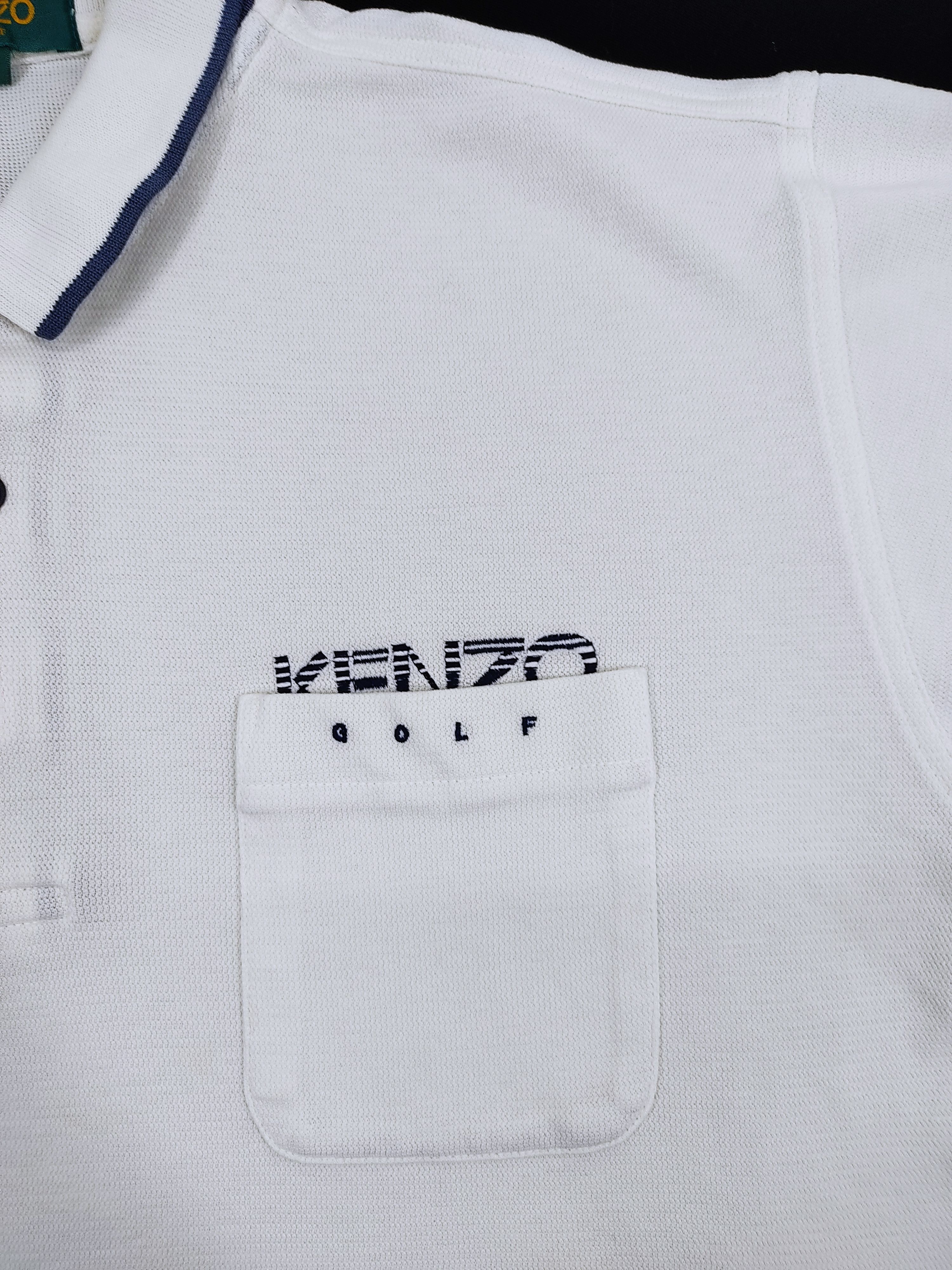 Designer Kenzo Golf Polo Pocket Casual Tee Size M/L Size US M / EU 48-50 / 2 - 2 Thumbnail