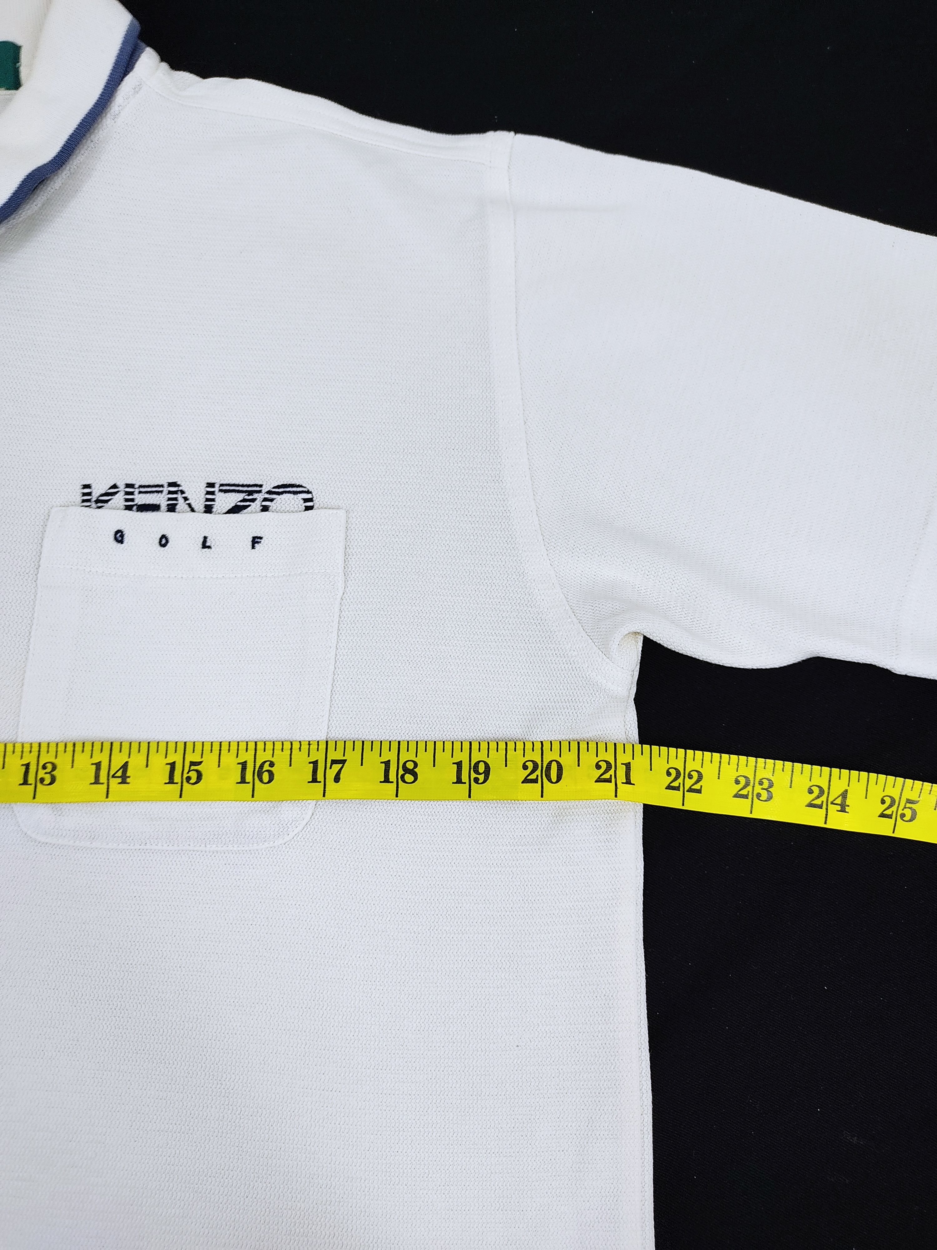 Designer Kenzo Golf Polo Pocket Casual Tee Size M/L Size US M / EU 48-50 / 2 - 4 Thumbnail