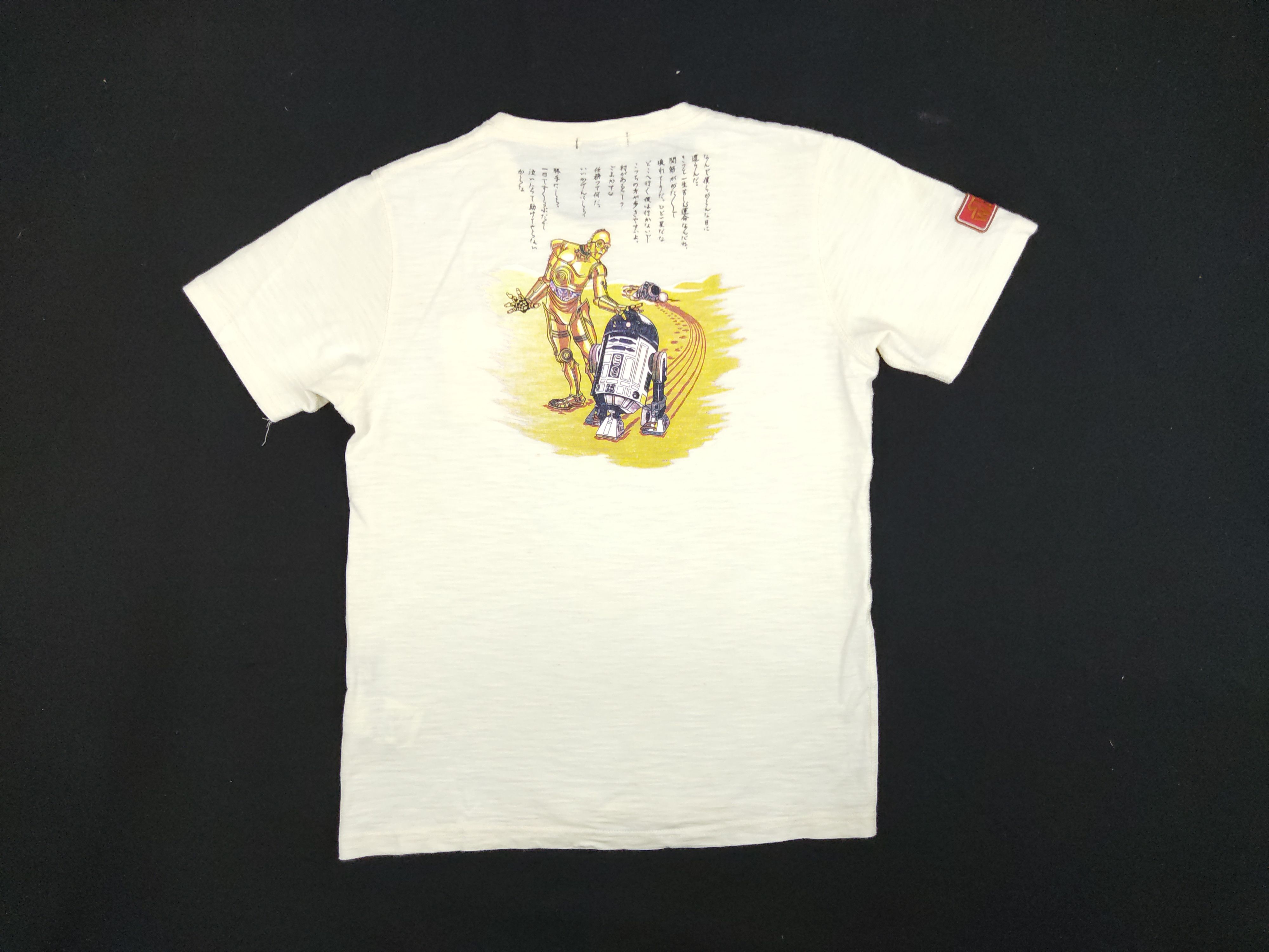 image of Star Wars x Takeo Kikuchi Intermediate Zone Type Tee Movie in White, Women's (Size Small)