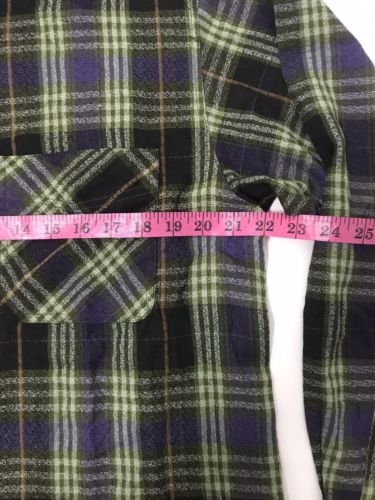 Esprit Vintage Monade Esprit Flannel Plaid Checked Classic Tartan Size US L / EU 52-54 / 3 - 4 Thumbnail