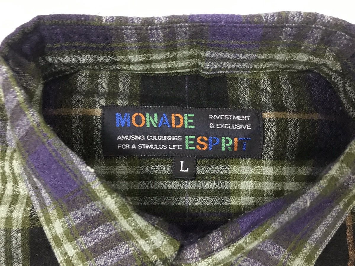 Esprit Vintage Monade Esprit Flannel Plaid Checked Classic Tartan Size US L / EU 52-54 / 3 - 7 Thumbnail
