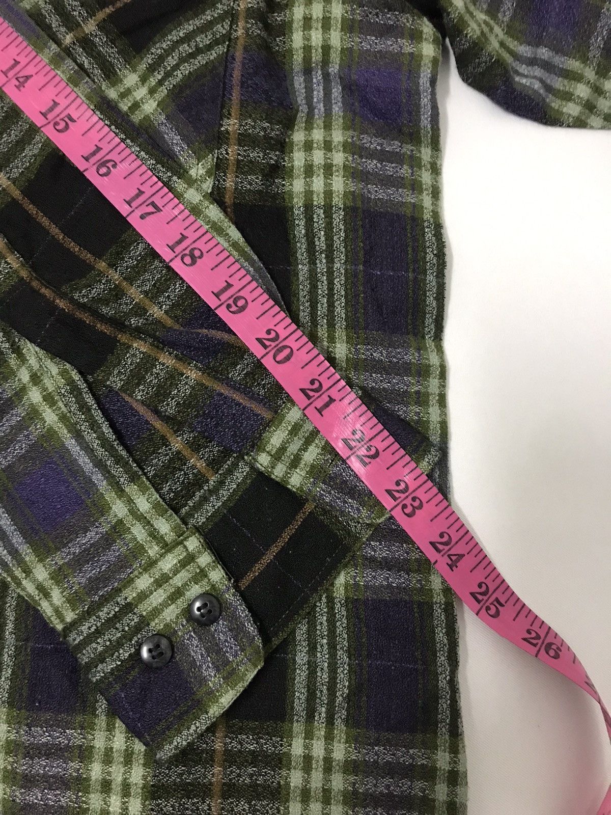 Esprit Vintage Monade Esprit Flannel Plaid Checked Classic Tartan Size US L / EU 52-54 / 3 - 6 Thumbnail