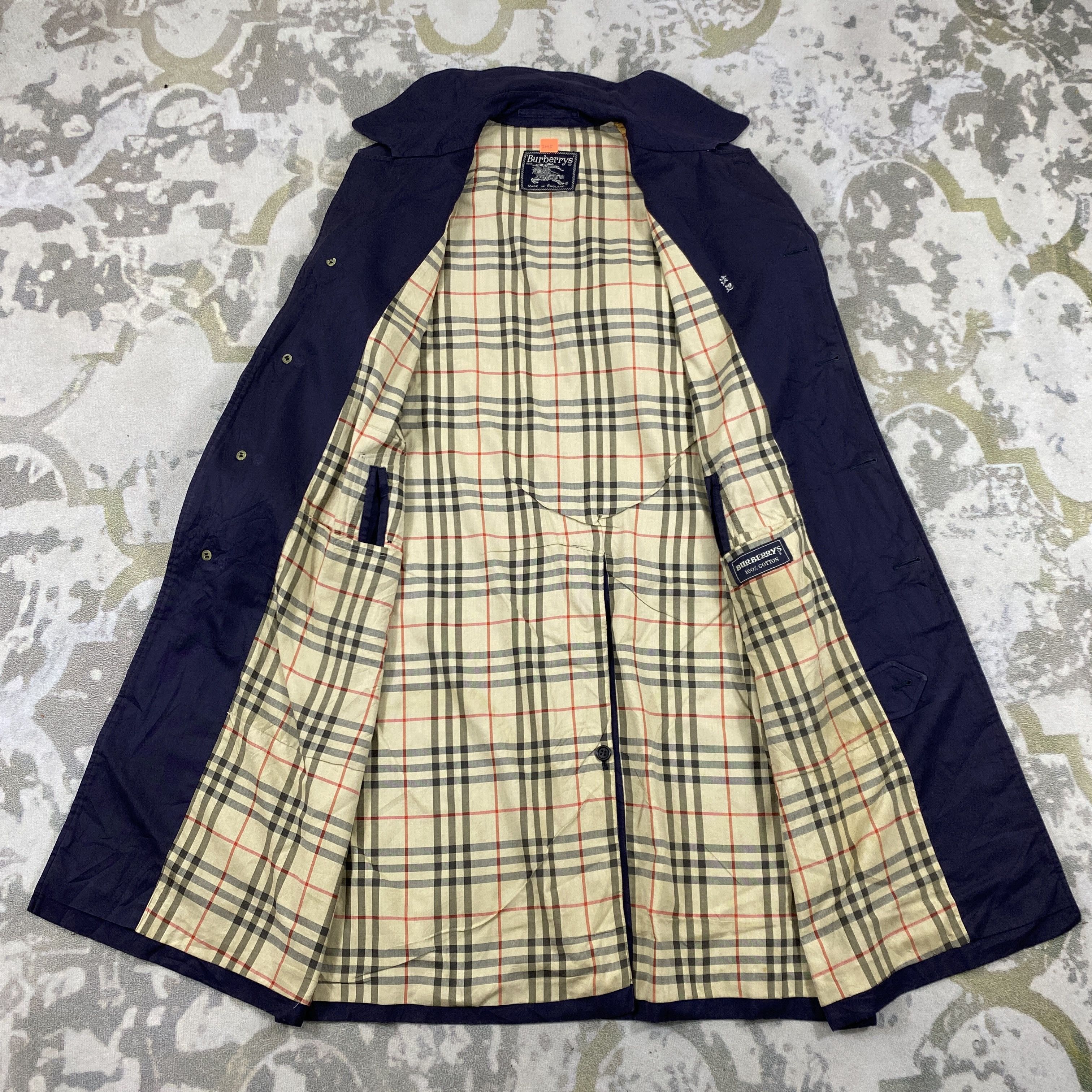 Burberry Burberry Rego Nova Check Medium Trench Coat - J445 | Grailed