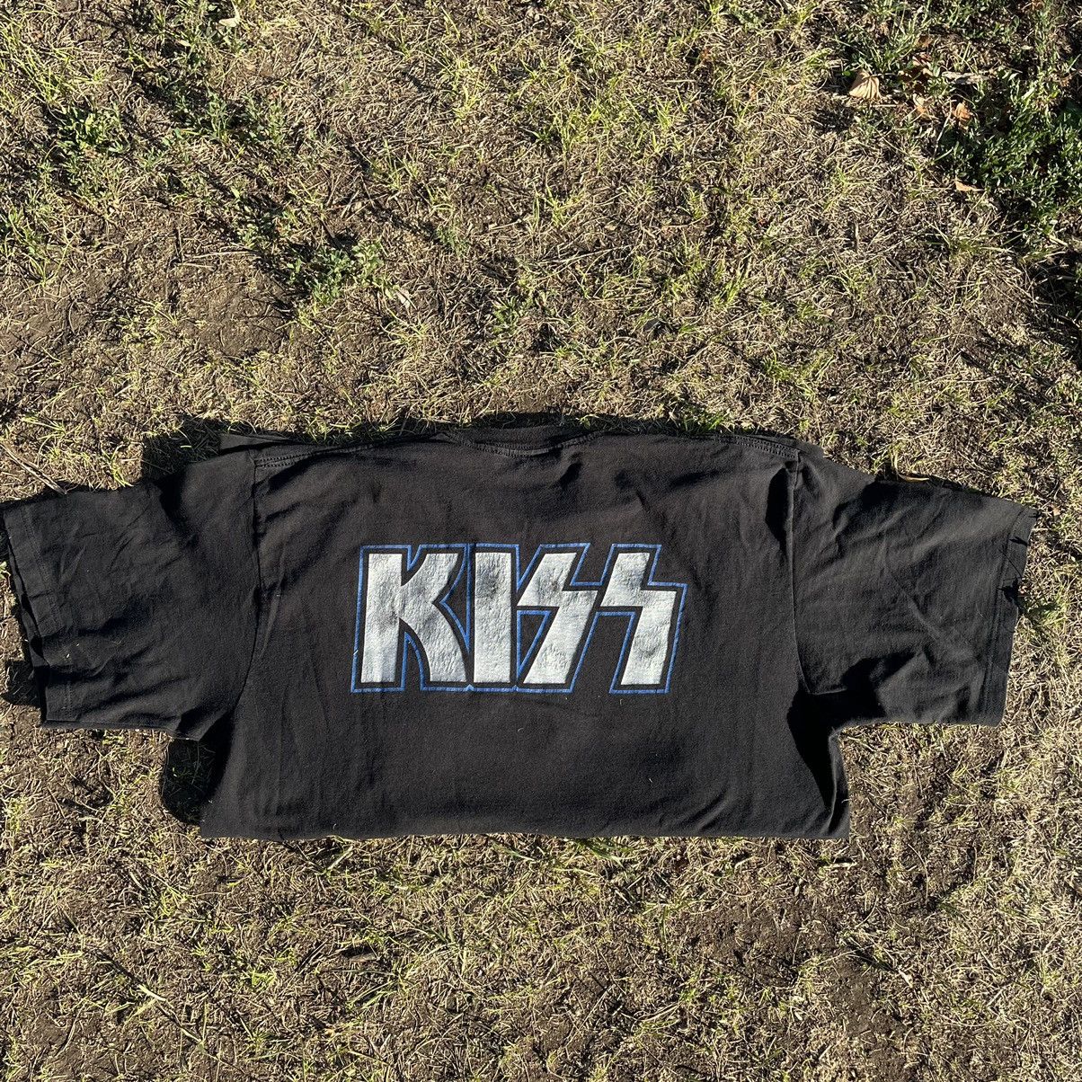 Band Tees Vintage Y2K Kiss Dead Face Horror Band Rock Streetwear Size US XL / EU 56 / 4 - 6 Thumbnail