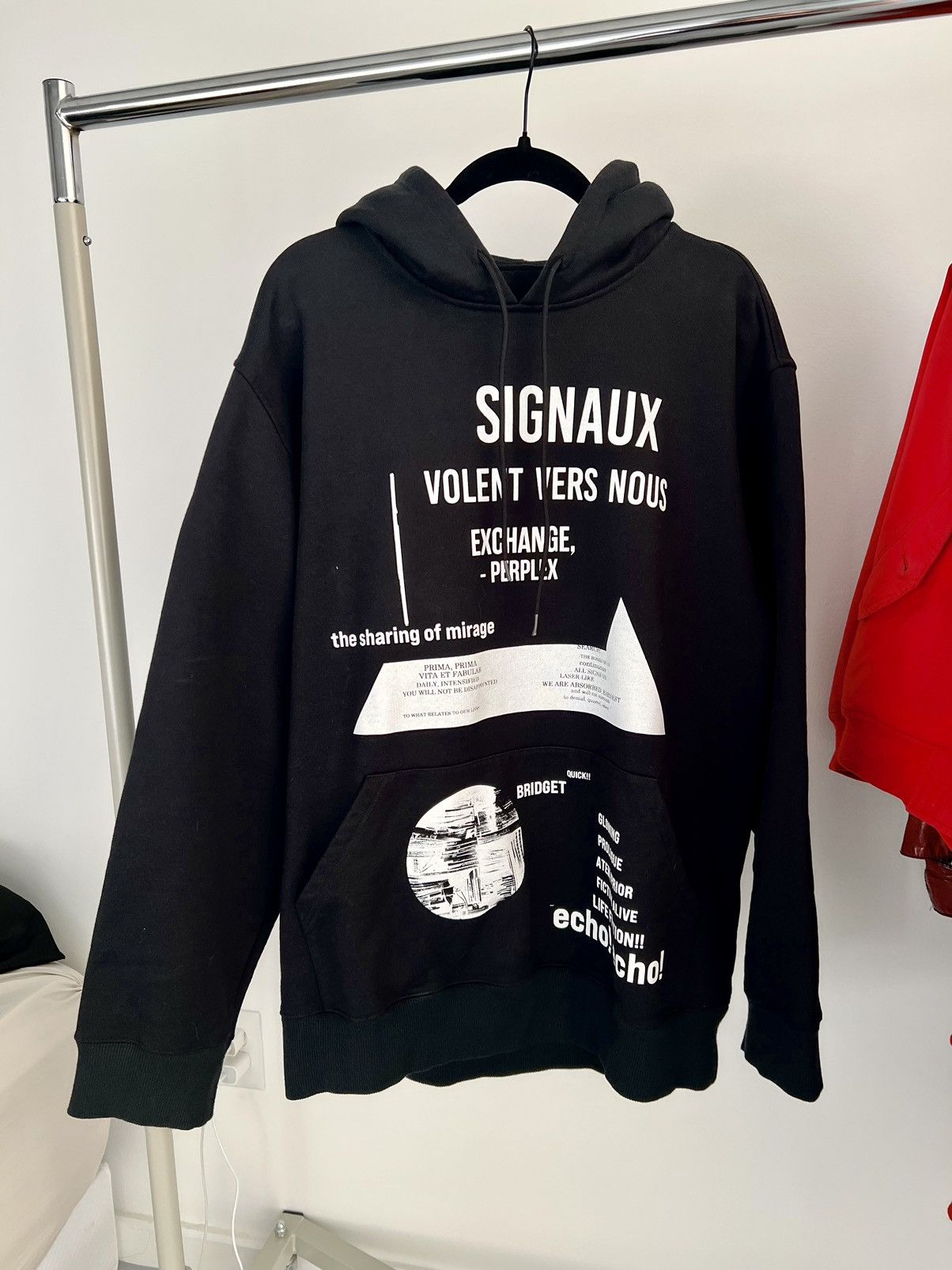 Prada × Raf Simons PRADA by RAF SIMONS first collection hoodie | Grailed
