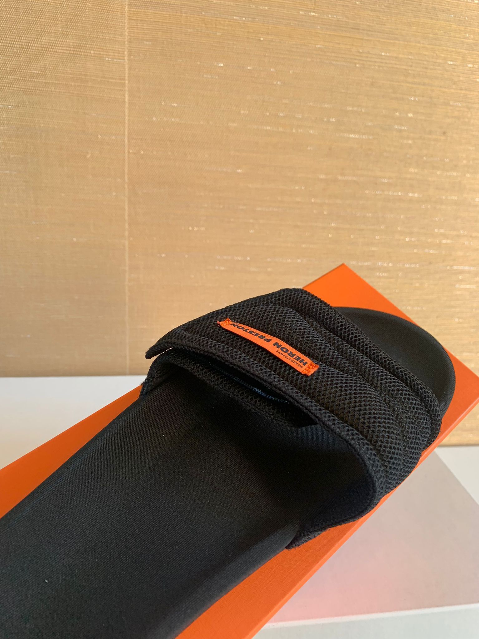 Heron Preston HP Slider Mesh Velcro Top in Black Size US 8 / EU 41 - 6 Thumbnail