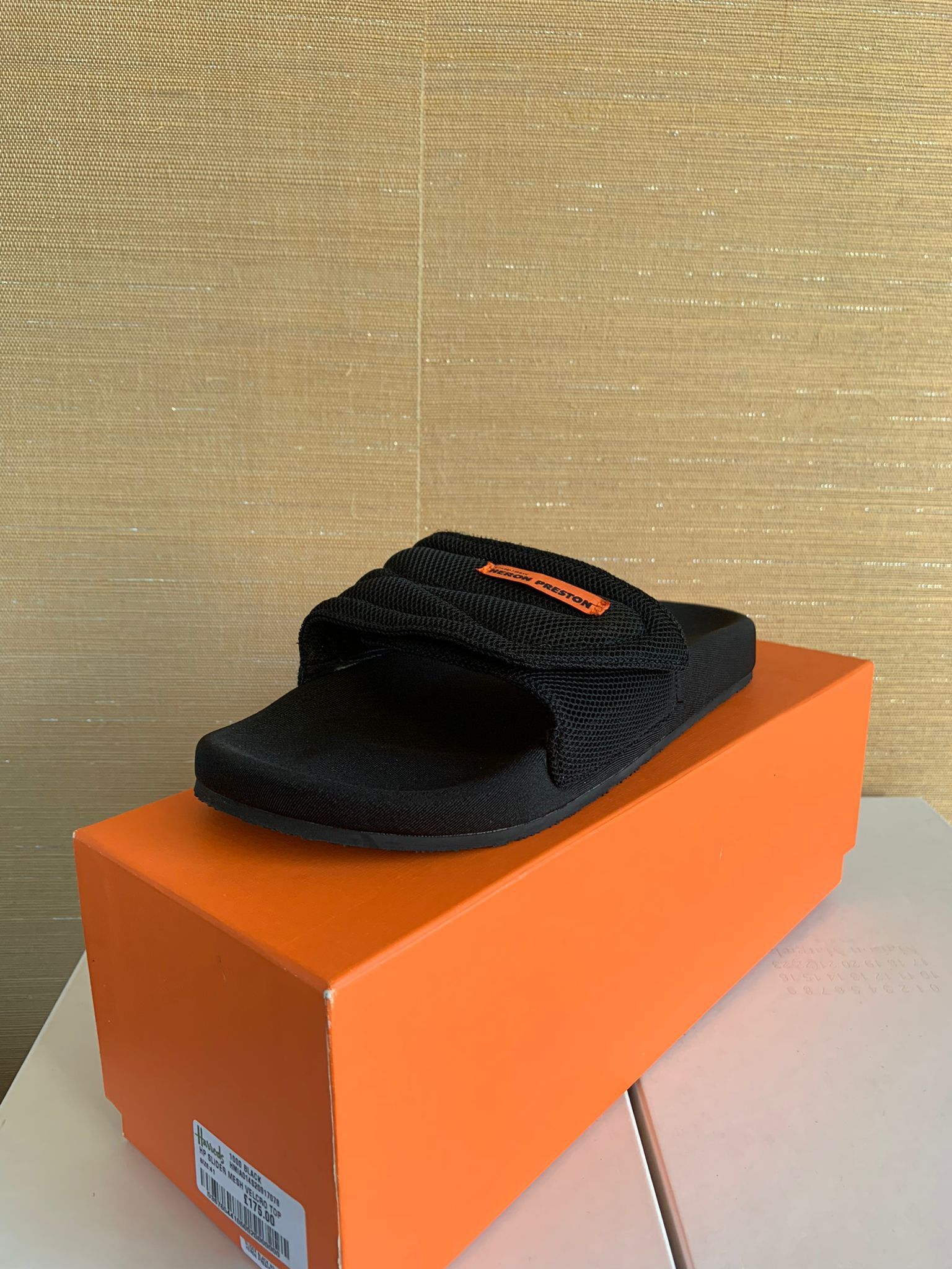 Heron Preston HP Slider Mesh Velcro Top in Black Size US 8 / EU 41 - 2 Thumbnail