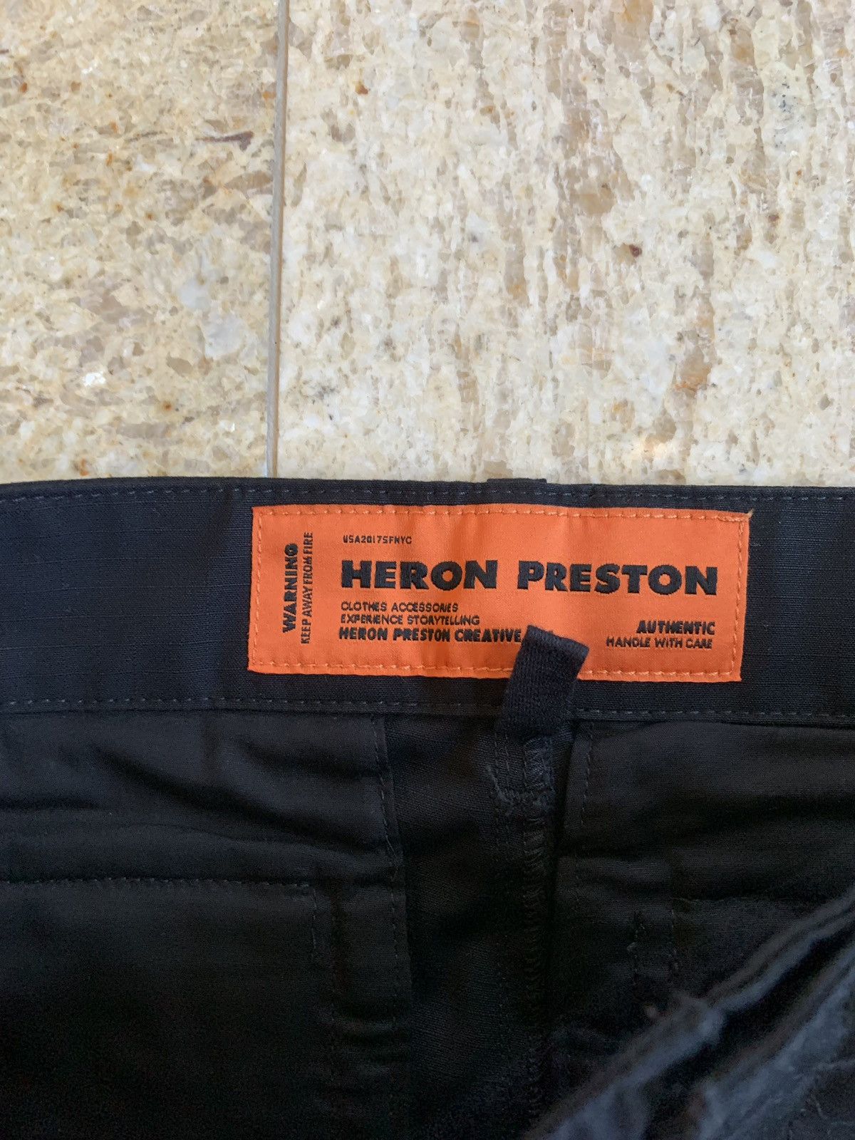 Heron Preston Cargo Trousers Logo In Pink Size US 28 / EU 44 - 14 Thumbnail
