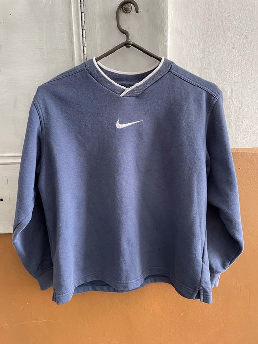 Vintage nike sweatshirt navy blue hot sale