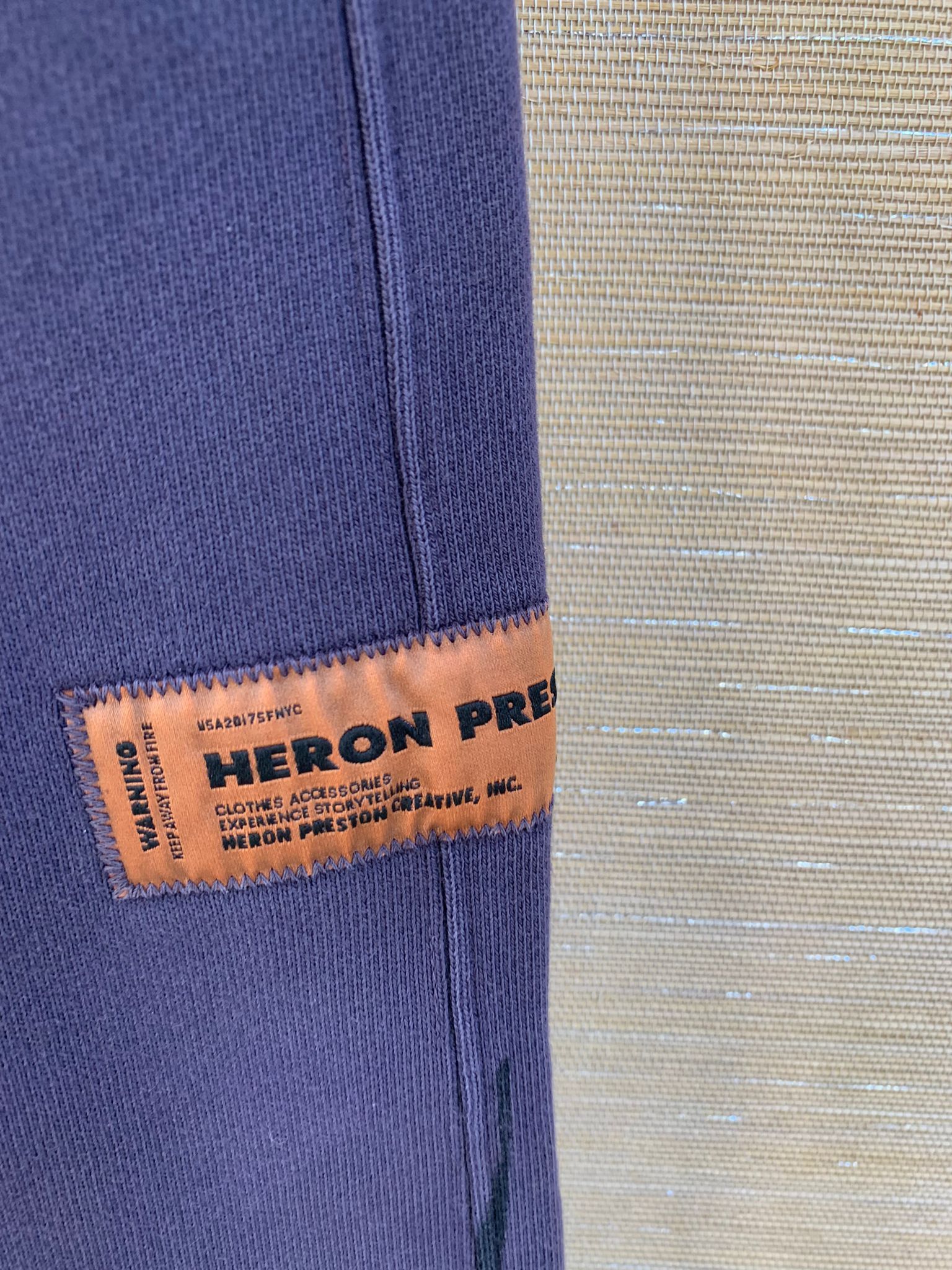 Heron Preston Cat Sweatpants Inserts Logo in Black / Grey Size US 36 / EU 52 - 6 Thumbnail