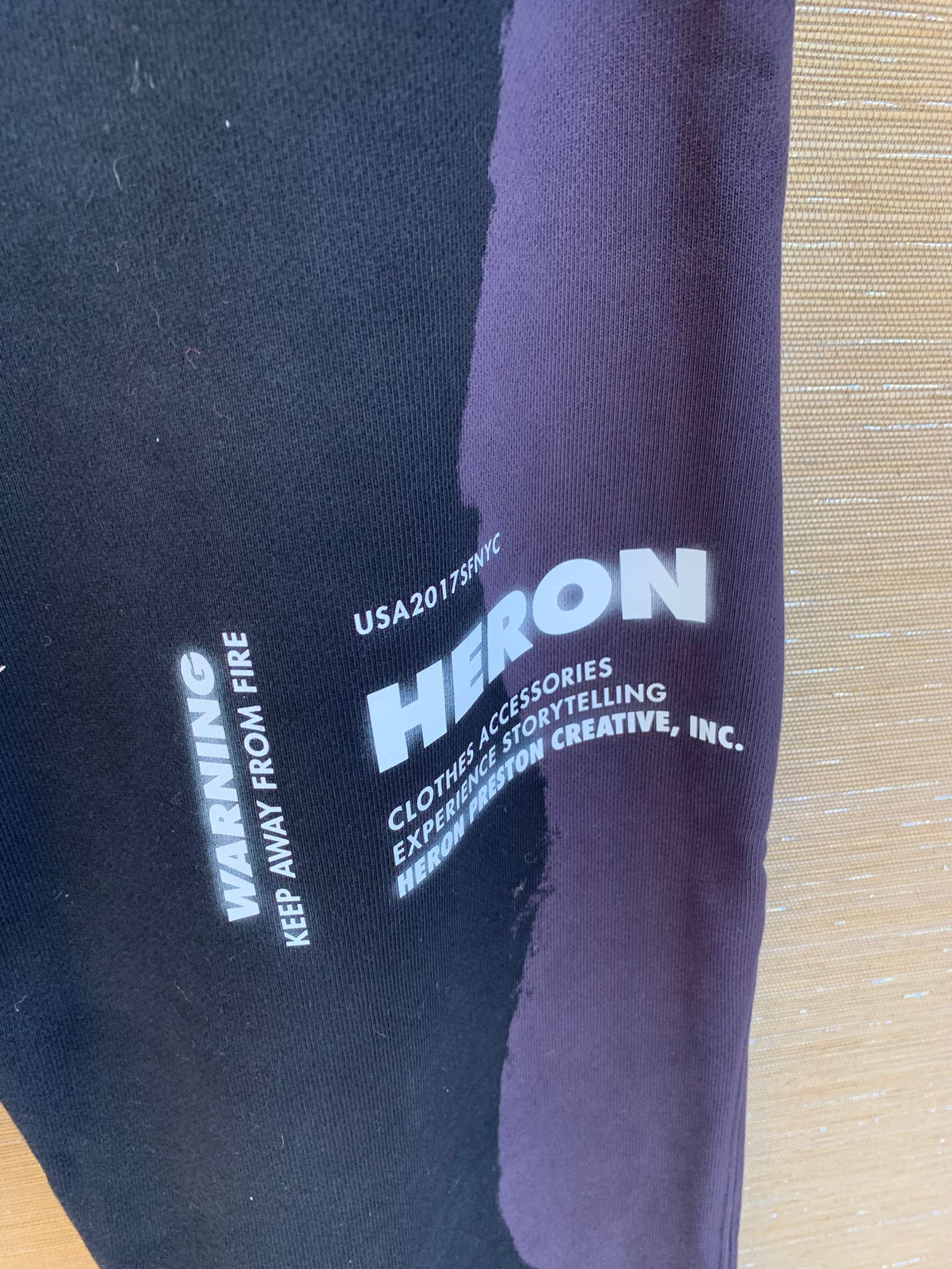 Heron Preston Cat Sweatpants Inserts Logo in Black / Grey Size US 36 / EU 52 - 9 Thumbnail