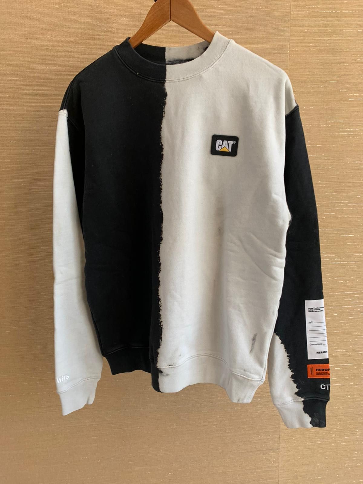 Heron Preston “CAT” Logo Embroidered Sweater in Multicolor Size US XS / EU 42 / 0 - 8 Thumbnail