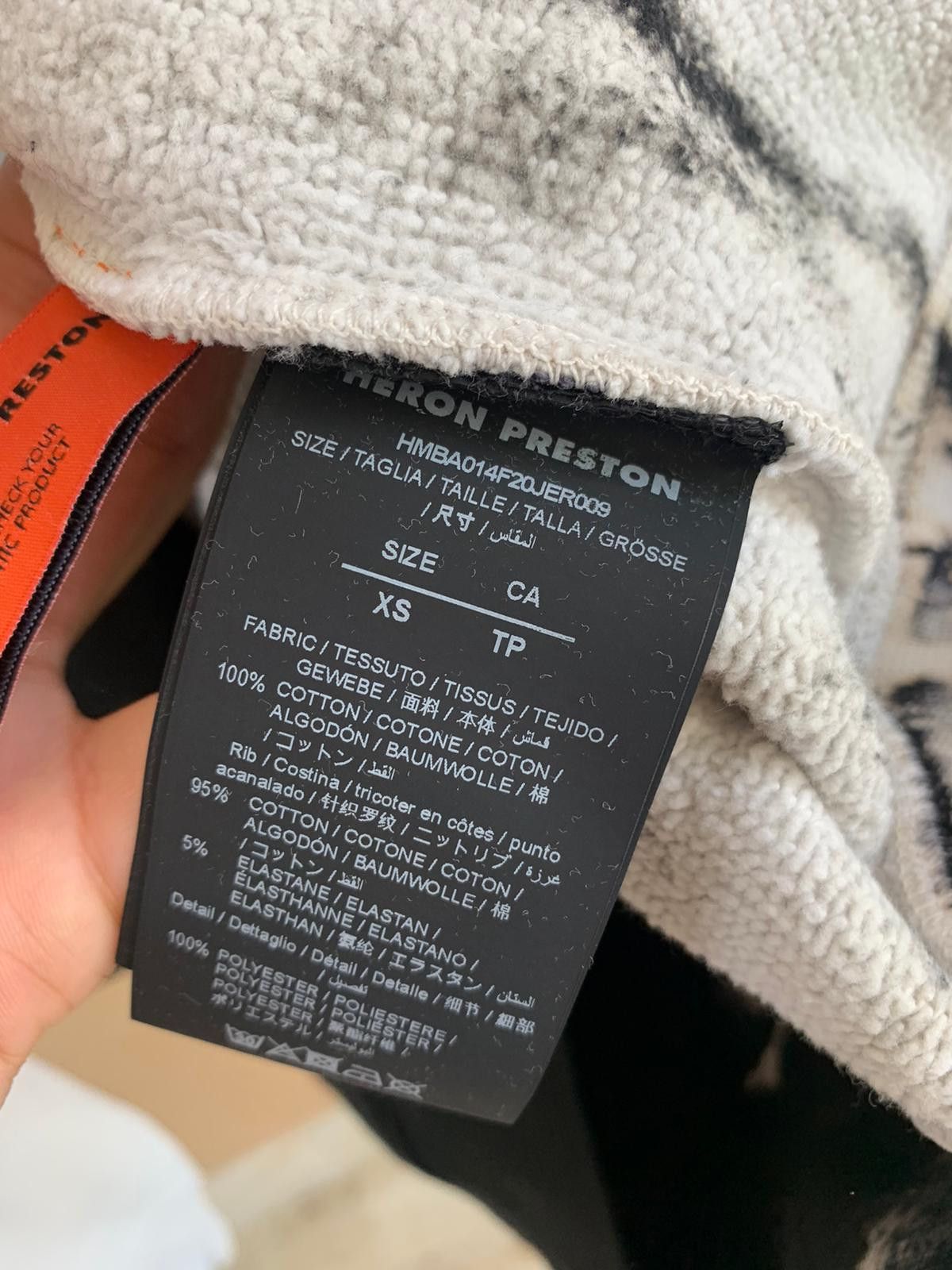 Heron Preston “CAT” Logo Embroidered Sweater in Multicolor Size US XS / EU 42 / 0 - 11 Thumbnail