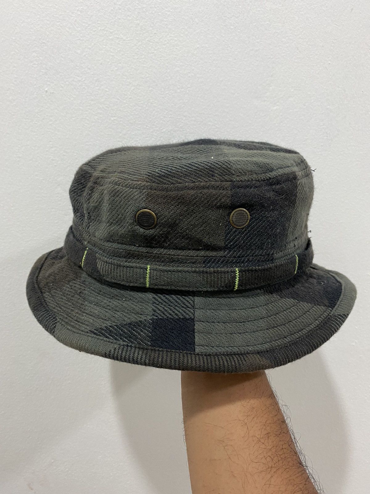 CA4LA × Japanese Brand × Vintage 🔥Vintage🔥 CA4LA Heroic Wool Bucket Hat Size ONE SIZE - 1 Thumbnail