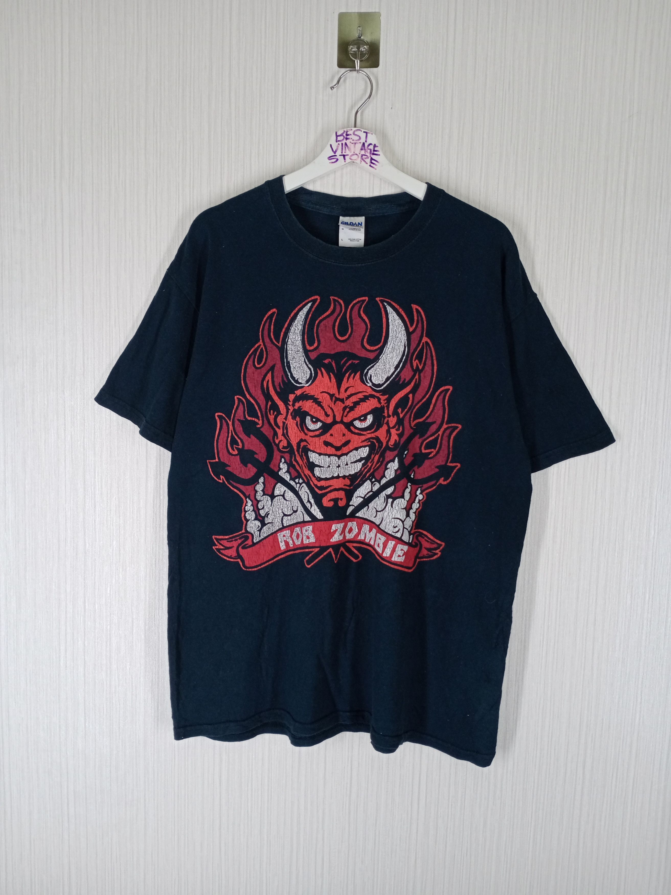 Band Tees Vintage Rob Zombie Tshirt Size US L / EU 52-54 / 3 - 1 Thumbnail