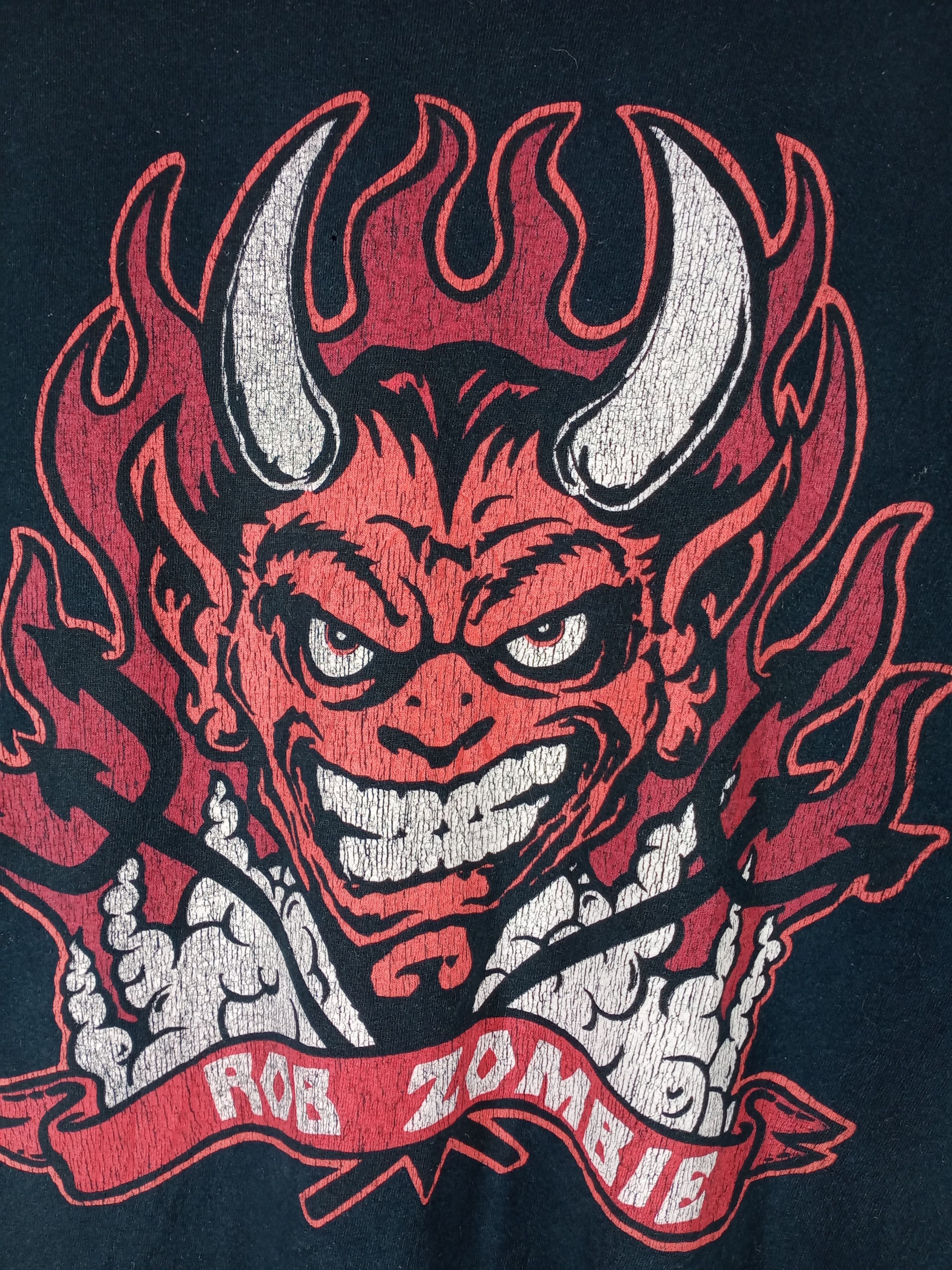 Band Tees Vintage Rob Zombie Tshirt Size US L / EU 52-54 / 3 - 4 Thumbnail