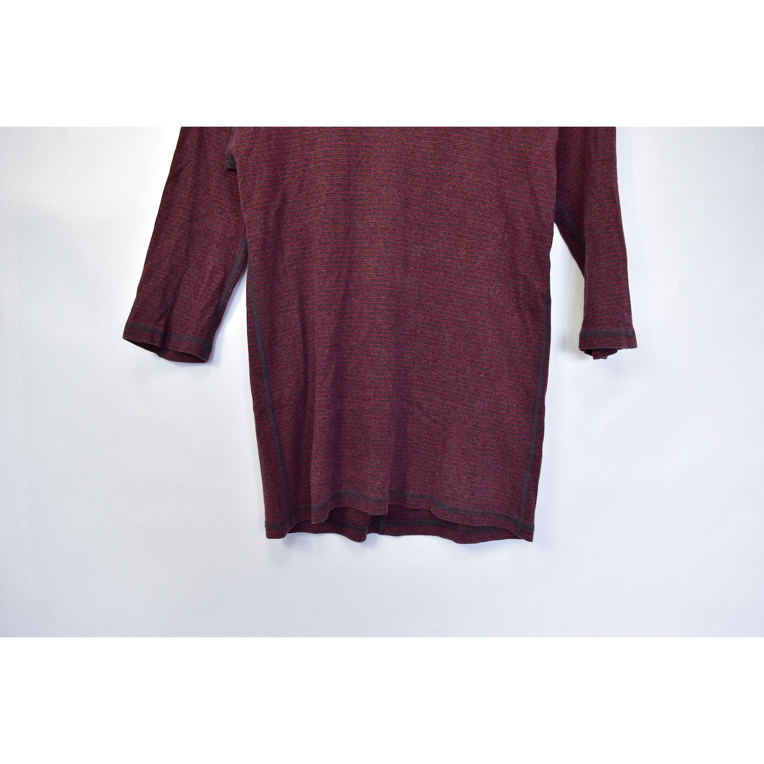 Attachment × Kazuyuki Kumagai Attachment stripe thin t-shirt long sleeve 29176 - 863 50 Size US M / EU 48-50 / 2 - 6 Thumbnail