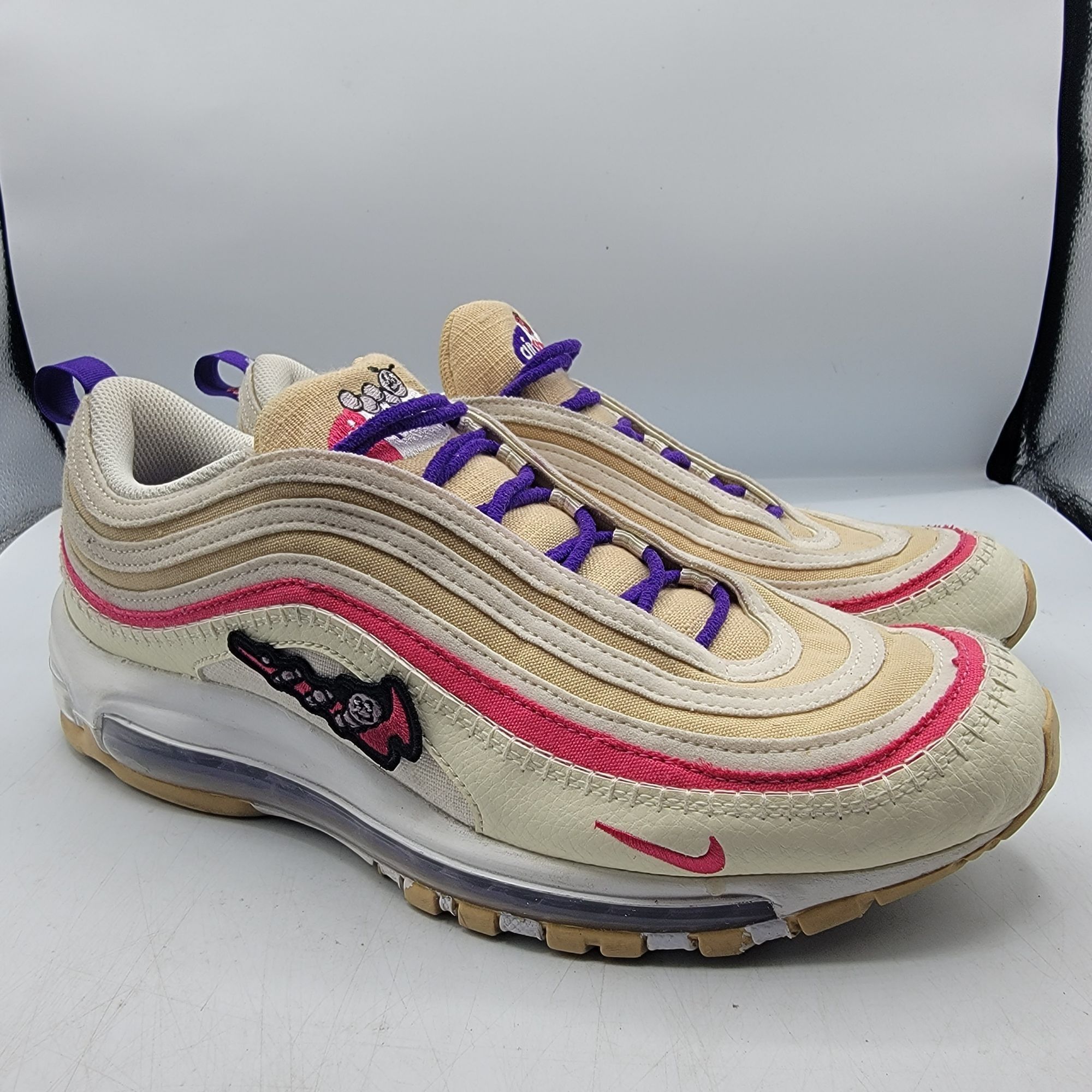 Nike Mens Air Max 97 SE Sprung Cream Sesame Purple DH475