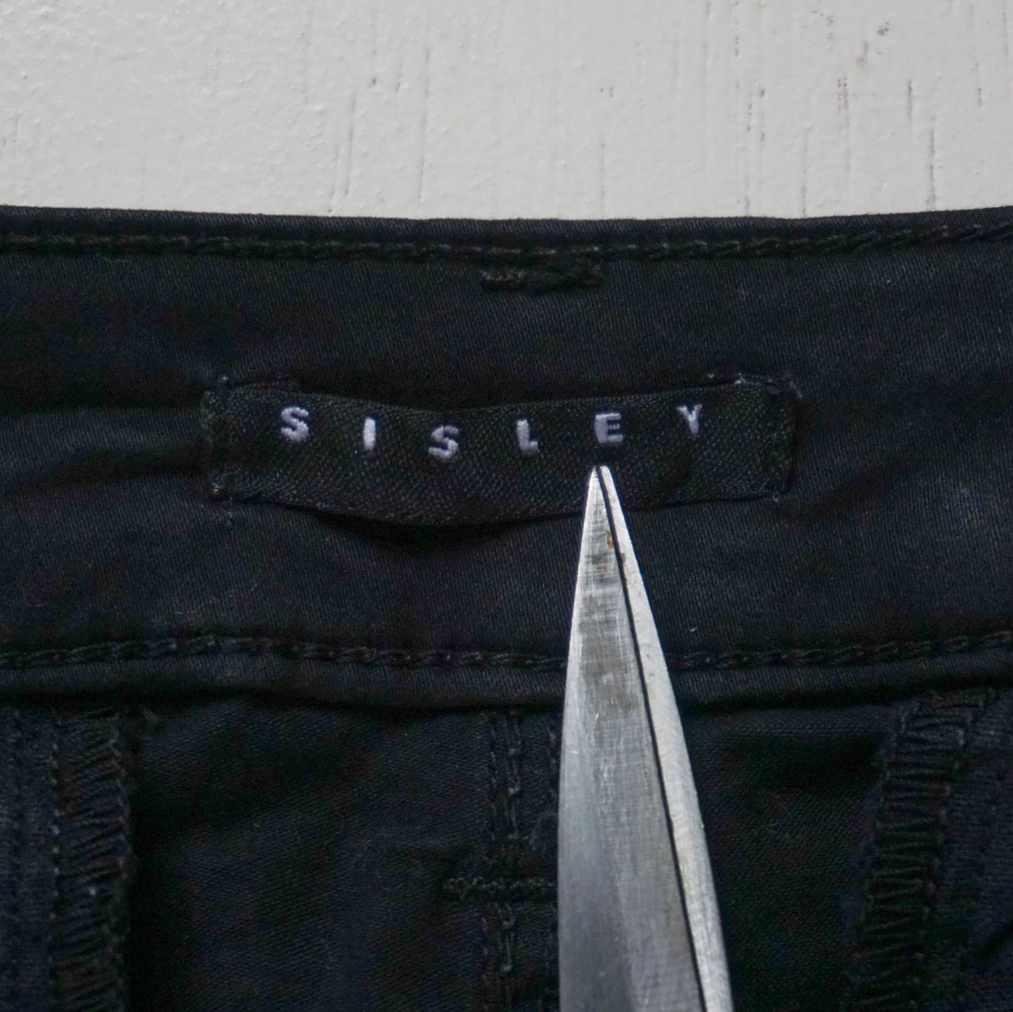Sisley SISLEY Tie-Dye Slim Fit Stretch Pants Size 27" / US 4 / IT 40 - 4 Thumbnail