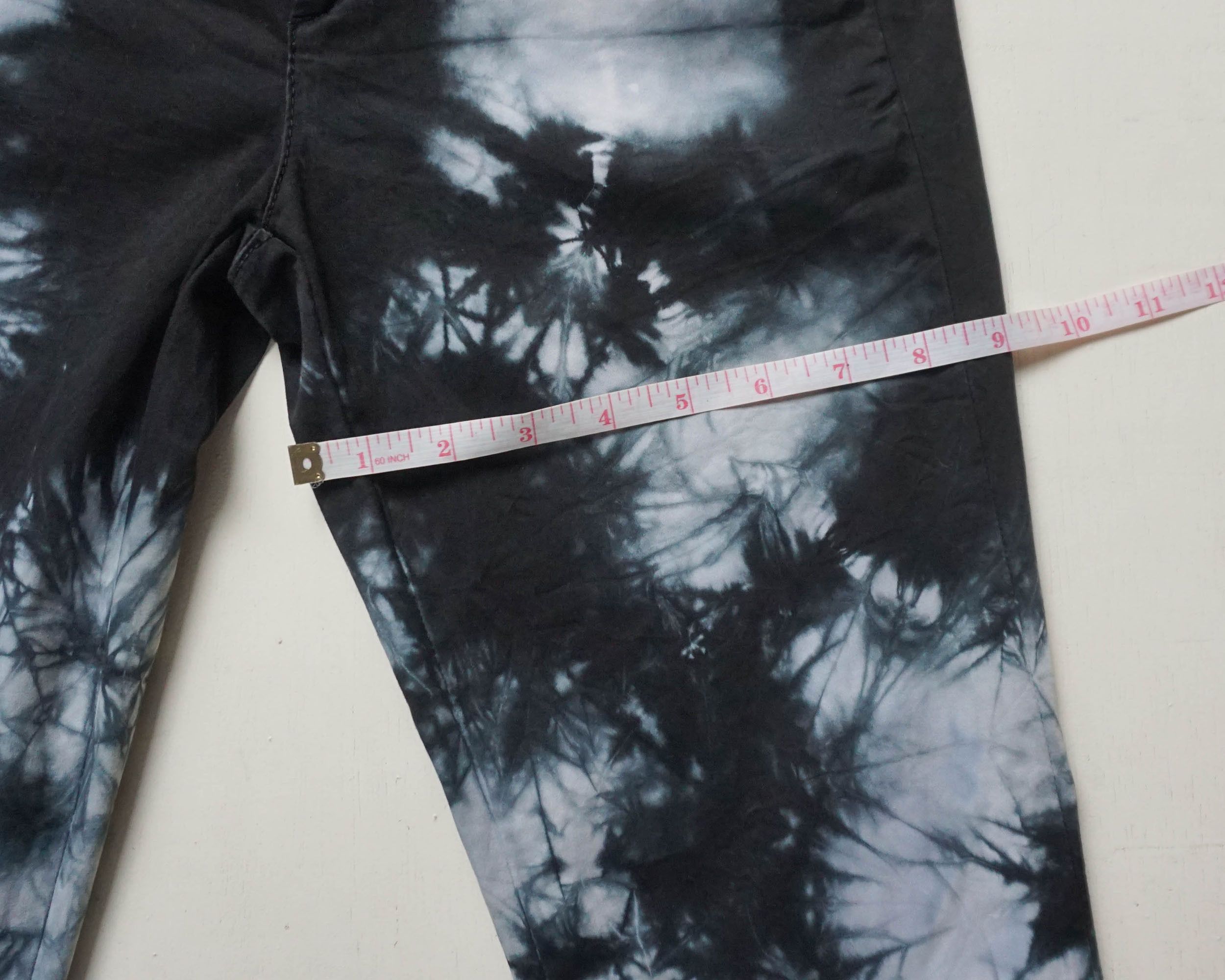 Sisley SISLEY Tie-Dye Slim Fit Stretch Pants Size 27" / US 4 / IT 40 - 11 Thumbnail