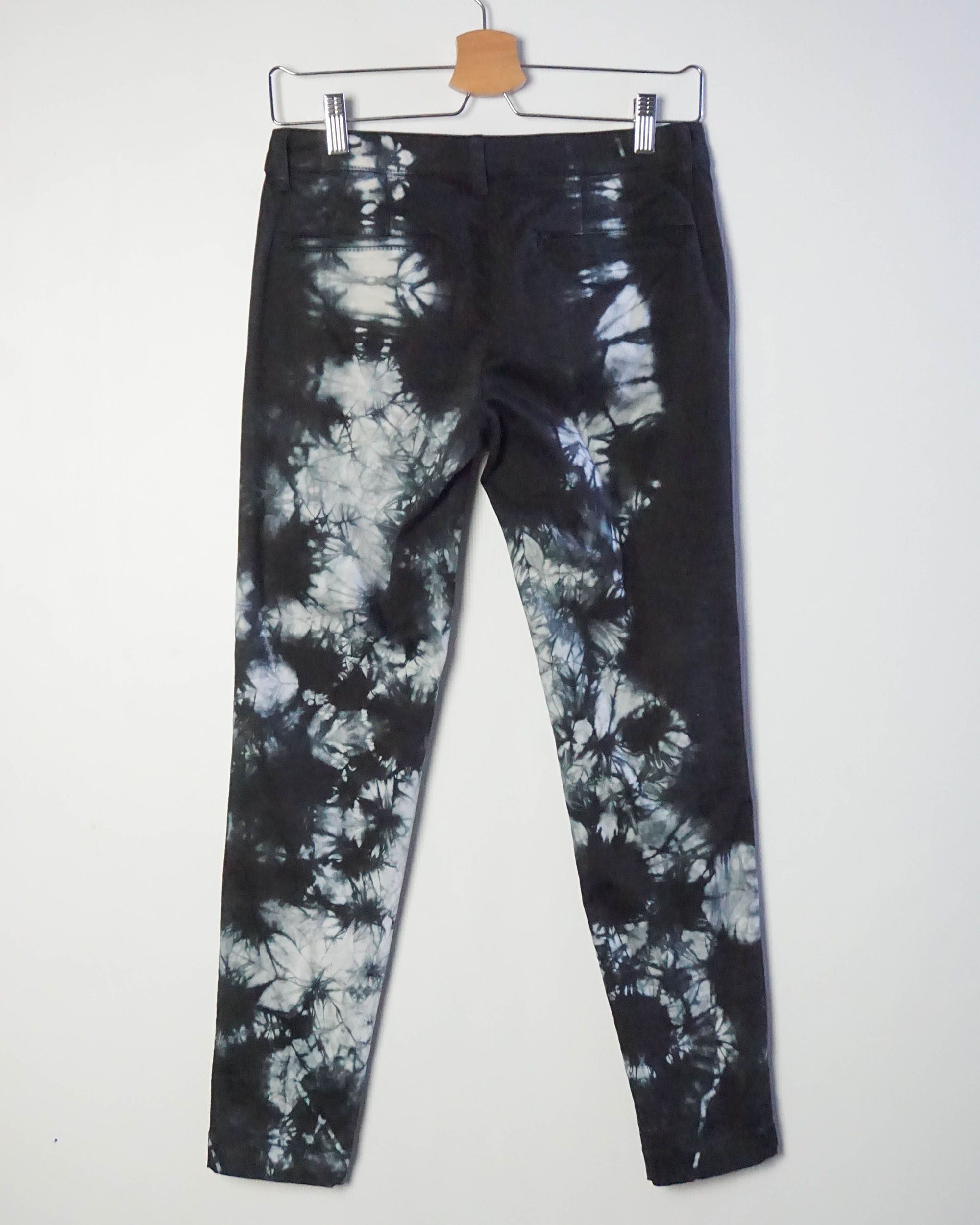 Sisley SISLEY Tie-Dye Slim Fit Stretch Pants Size 27" / US 4 / IT 40 - 20 Thumbnail