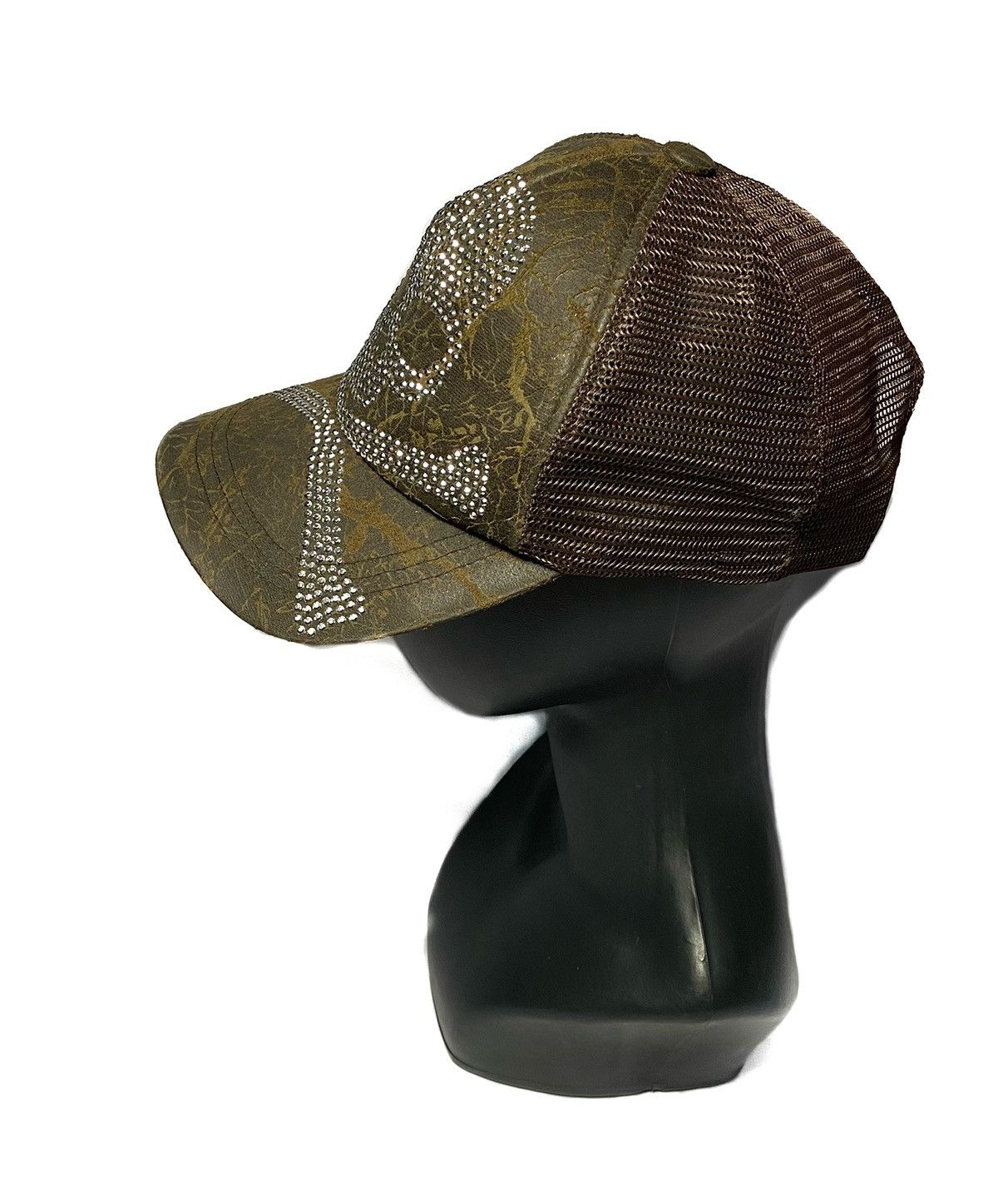 Japanese Brand Skull Skeleton Trucker Hats Caps Size ONE SIZE - 4 Thumbnail