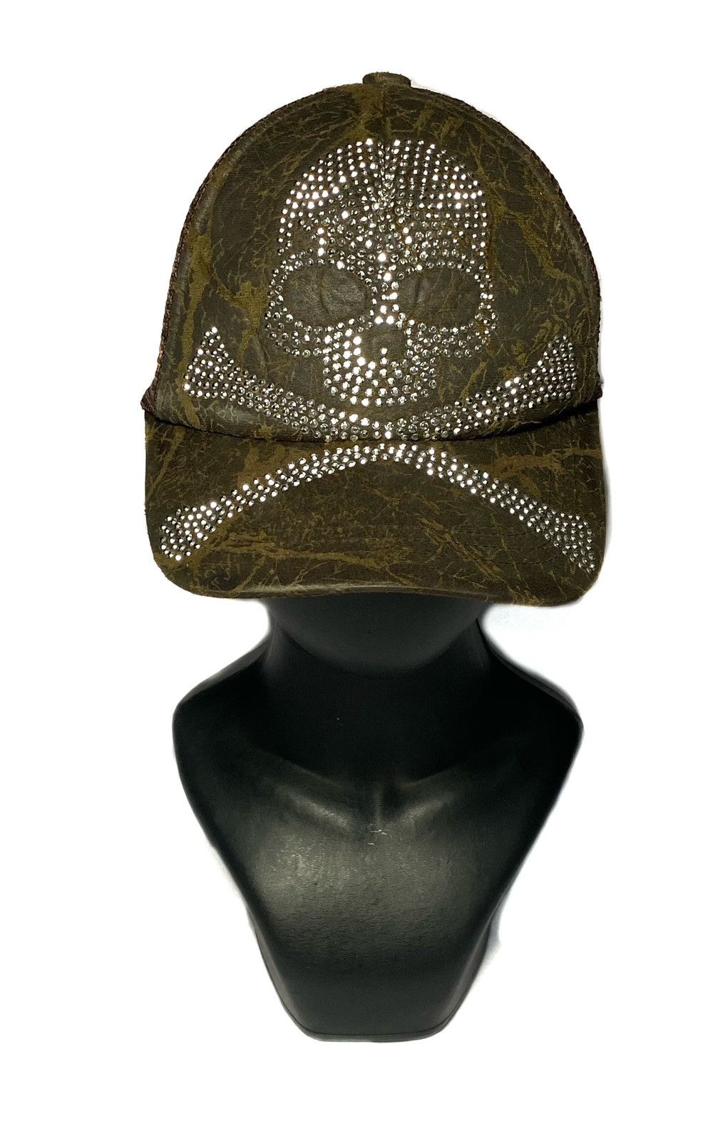 Japanese Brand Skull Skeleton Trucker Hats Caps Size ONE SIZE - 5 Thumbnail
