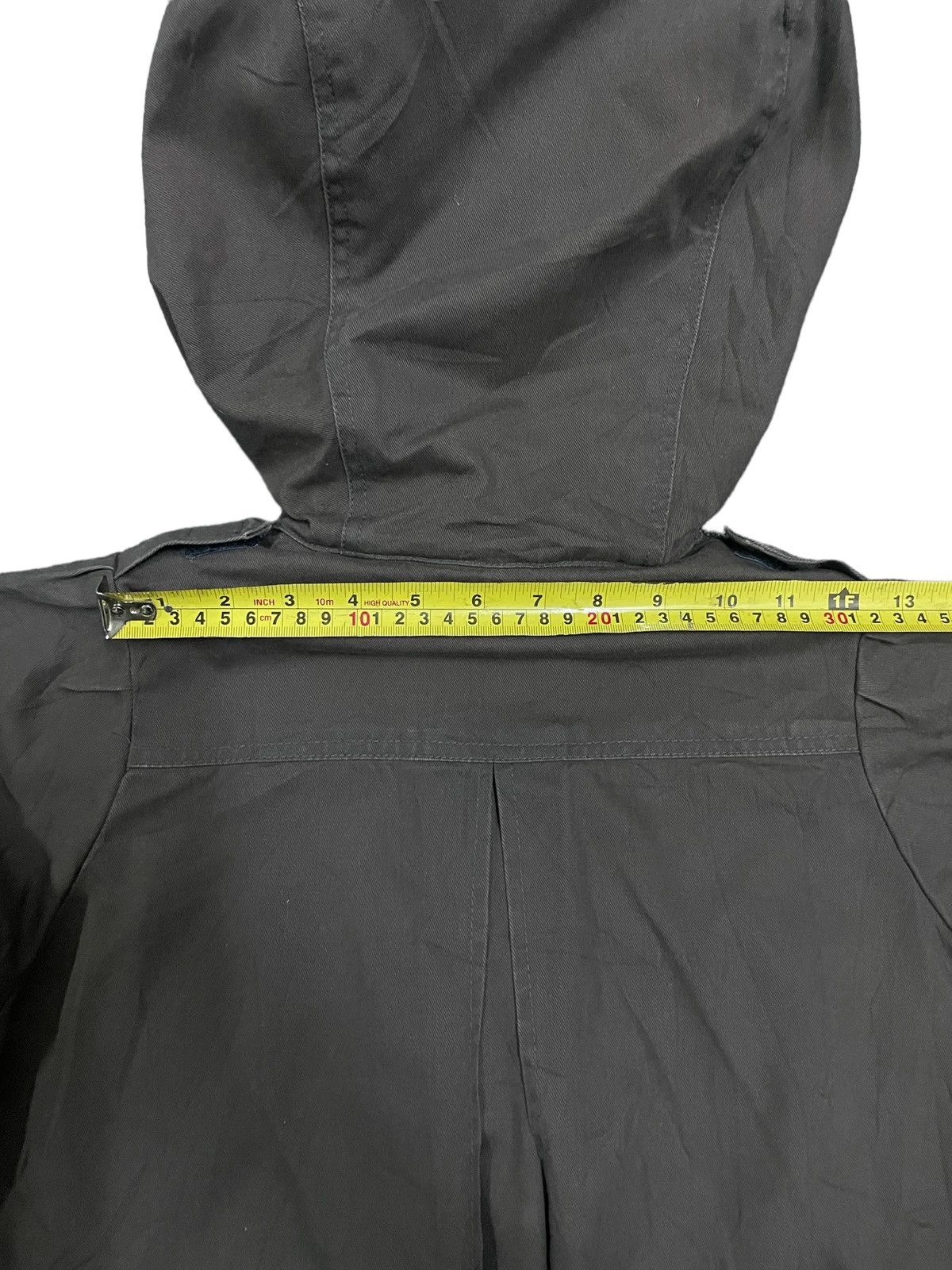 Japanese Brand Japanese Streetstyle Multipocket Mohair Hooded Jacket Size S / US 4 / IT 40 - 18 Thumbnail