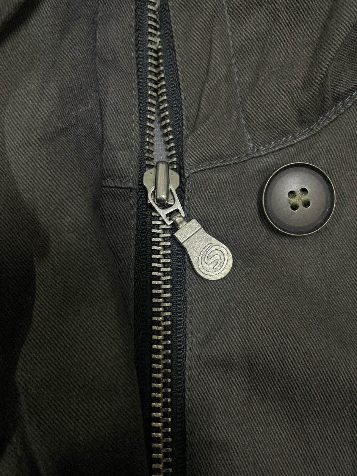 Japanese Brand Japanese Streetstyle Multipocket Mohair Hooded Jacket Size S / US 4 / IT 40 - 9 Thumbnail