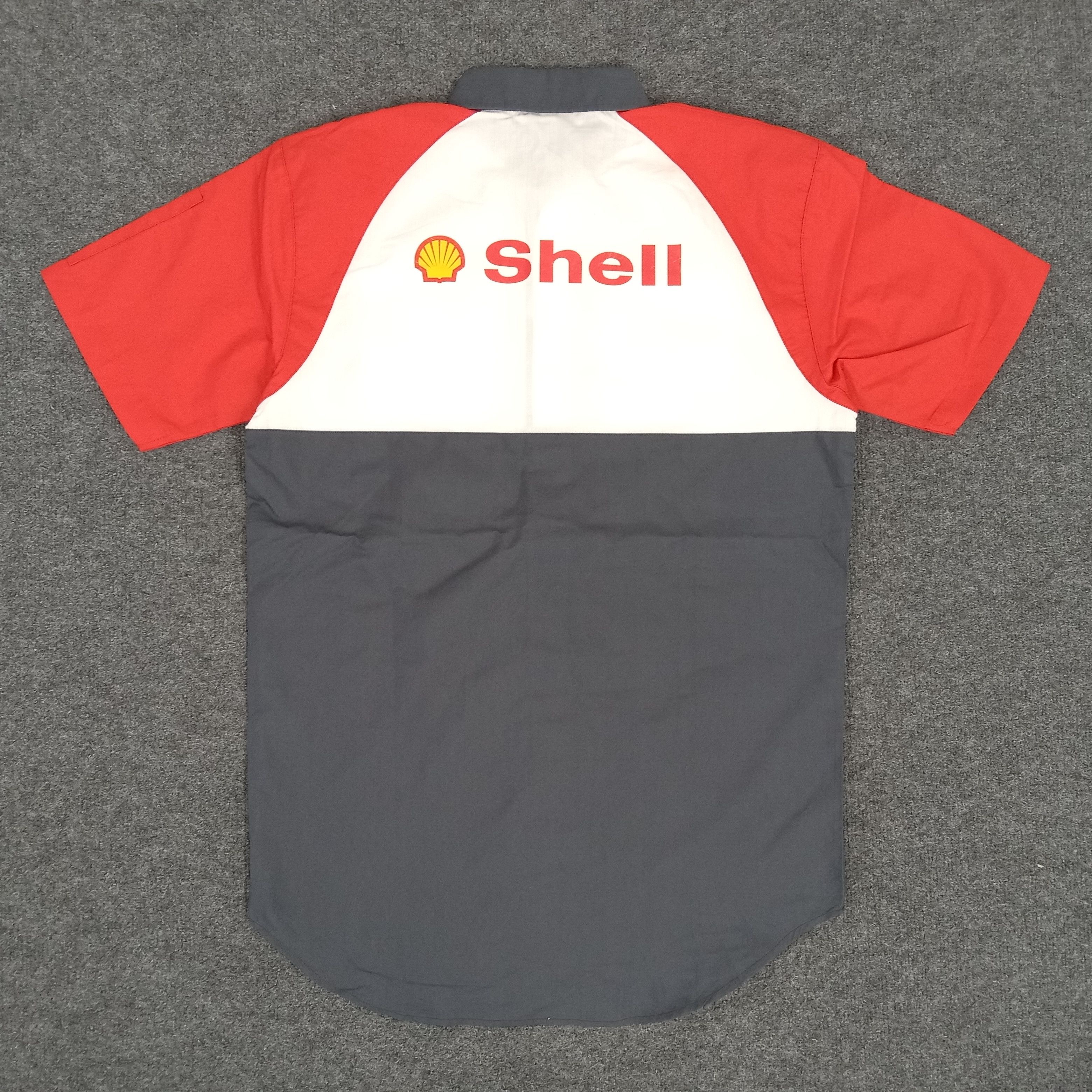 Japanese Brand × Vintage Shell Worker Button Up Shirt Size US M / EU 48-50 / 2 - 3 Thumbnail