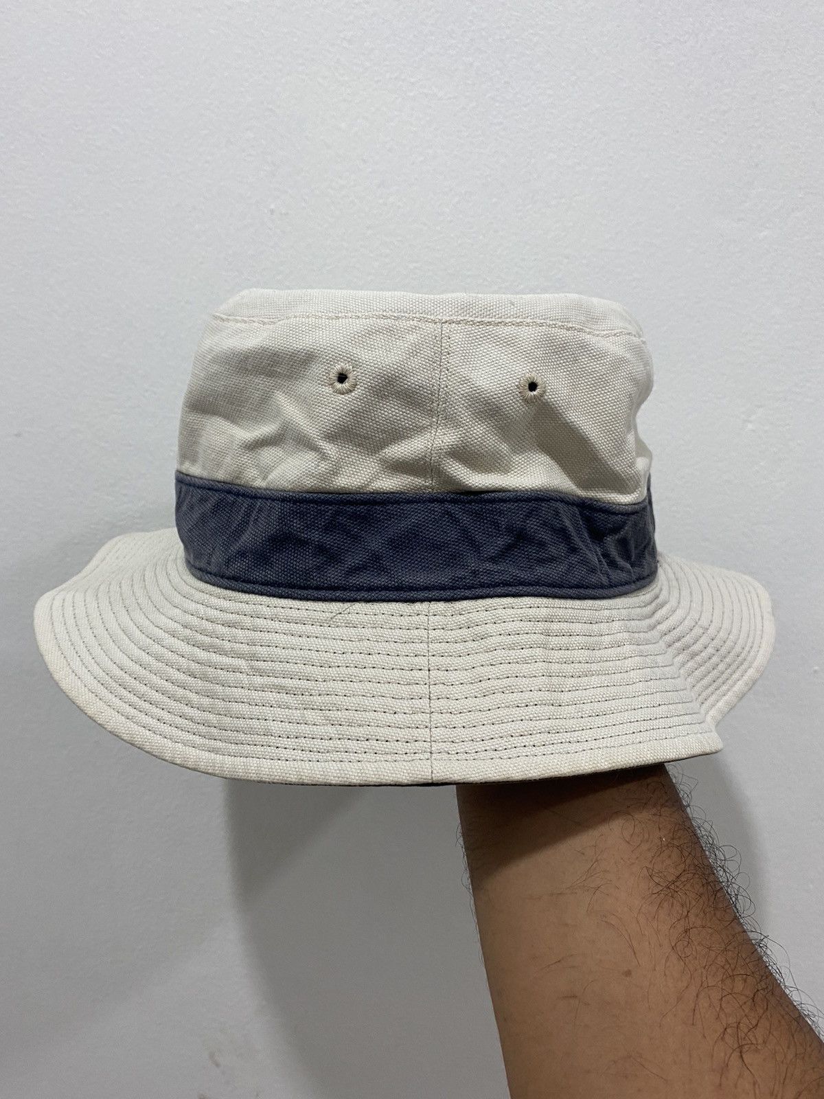 Lacoste 🔥Vintage🔥 Lacoste Reversible Bucket Hat Size ONE SIZE - 4 Thumbnail